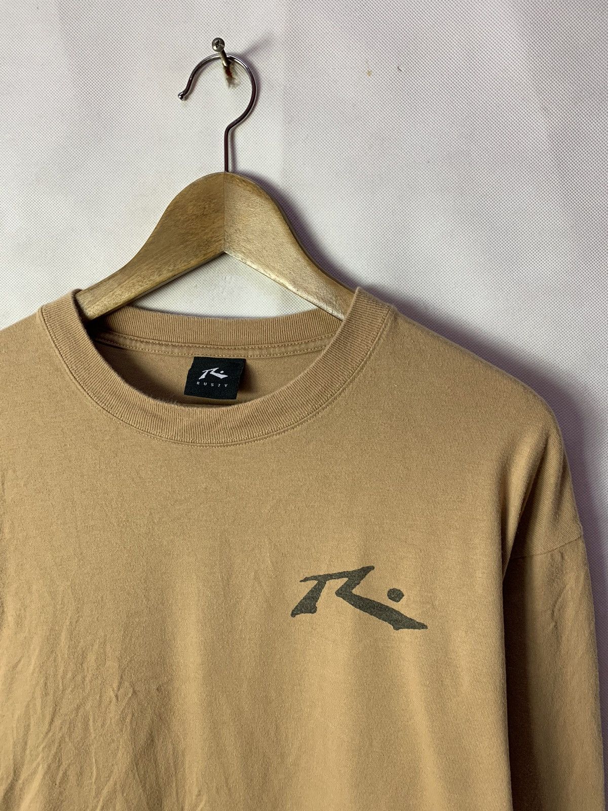 Rusty 🛹 Rusty Surfboards Big Logo Backhit Longsleeves Tee Size US L / EU 52-54 / 3 - 6 Thumbnail