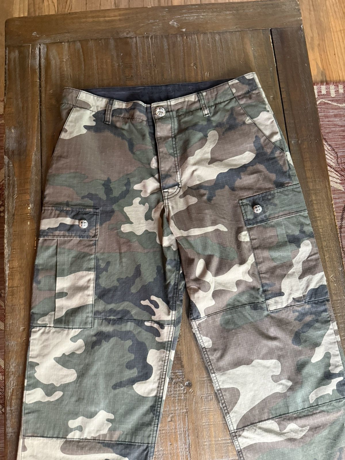 Chrome Hearts Chrome Hearts DevilDog camo cargos SZ34 DS Size US 34 / EU 50 - 13 Thumbnail