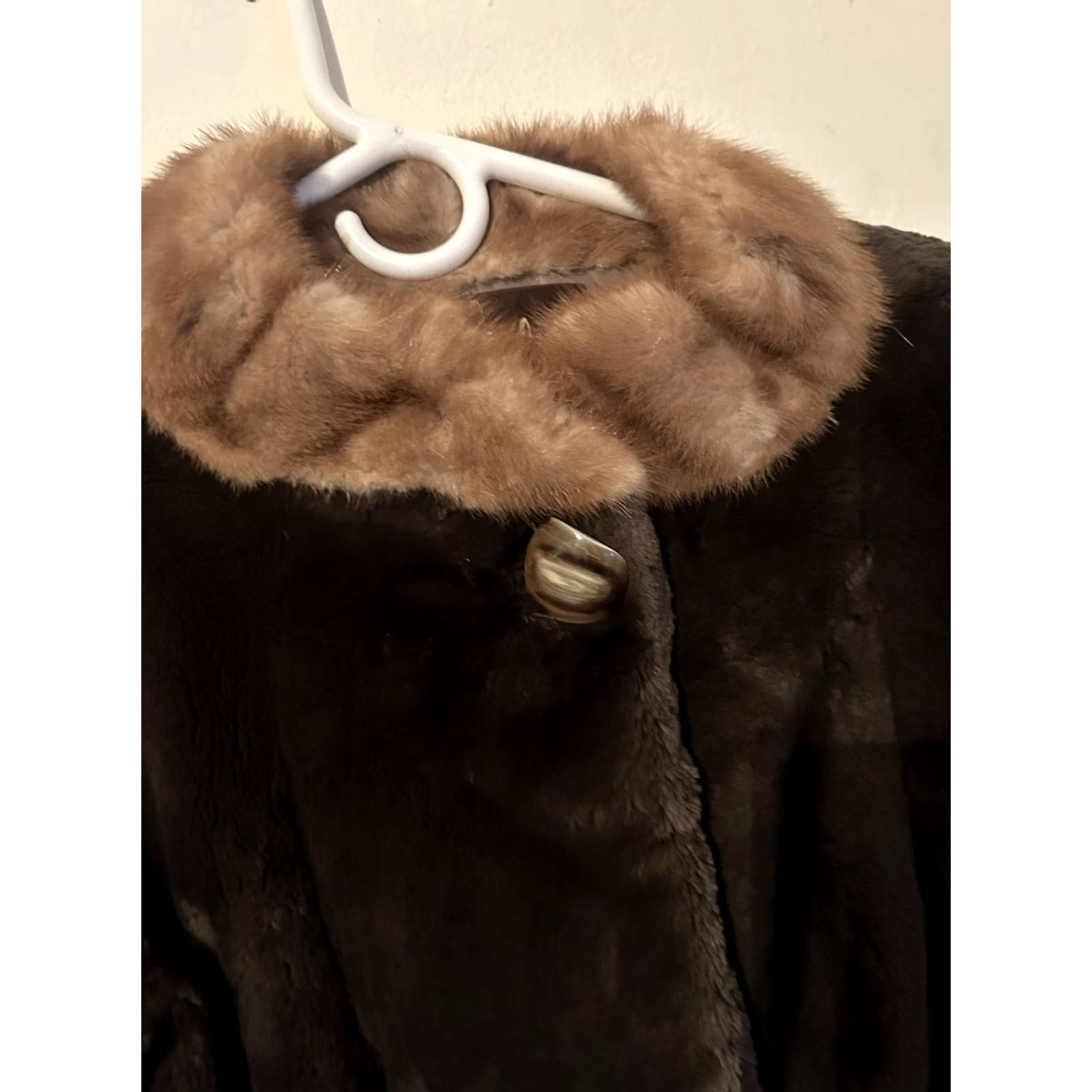 Vintage VINTAGE Rare Women's Jacket Short Brown Beaver Fur Evening Apparels M Womens Size 32" / US 10 / IT 46 - 5 Thumbnail