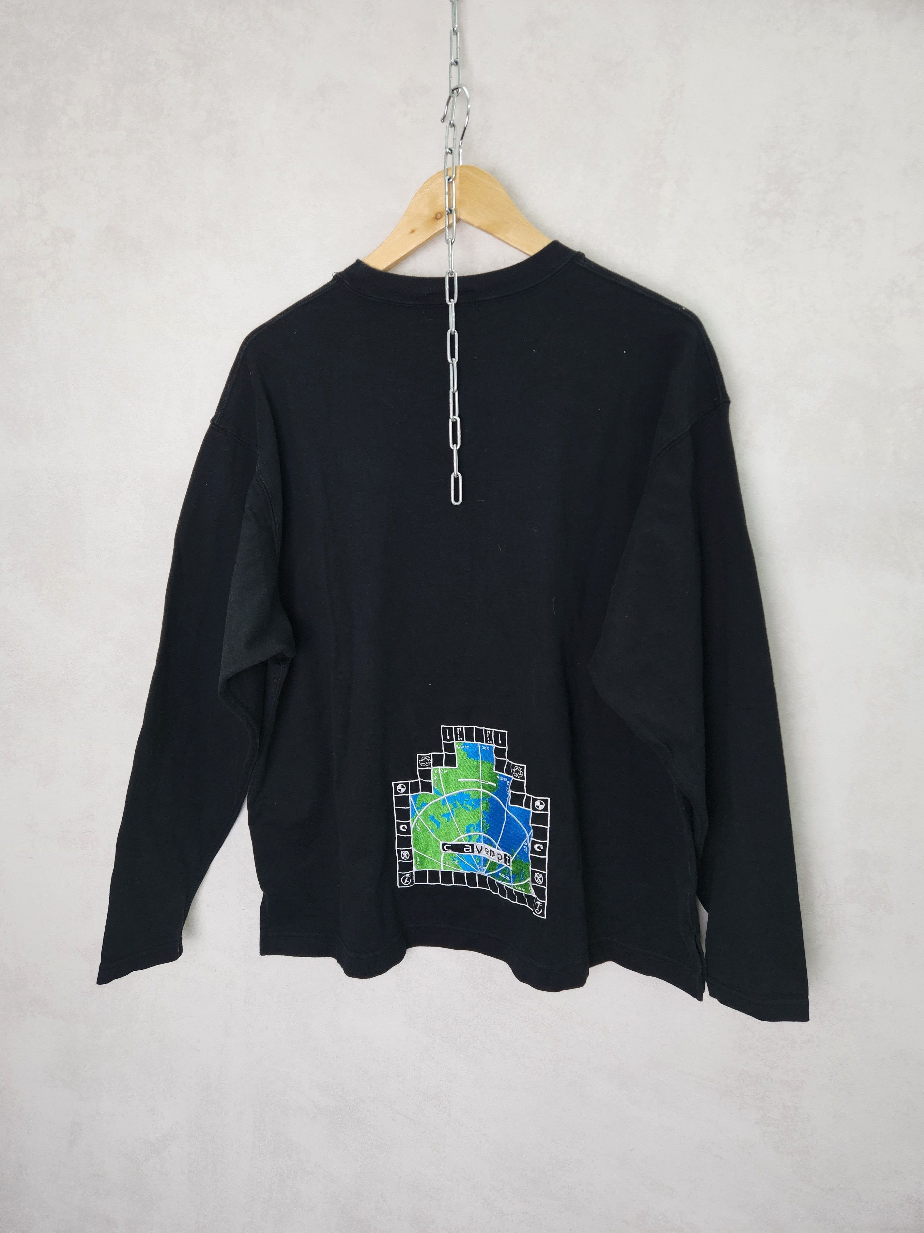 Cav Empt Cav empt black long sleeve planet logo size M Size US M / EU 48-50 / 2 - 7 Thumbnail