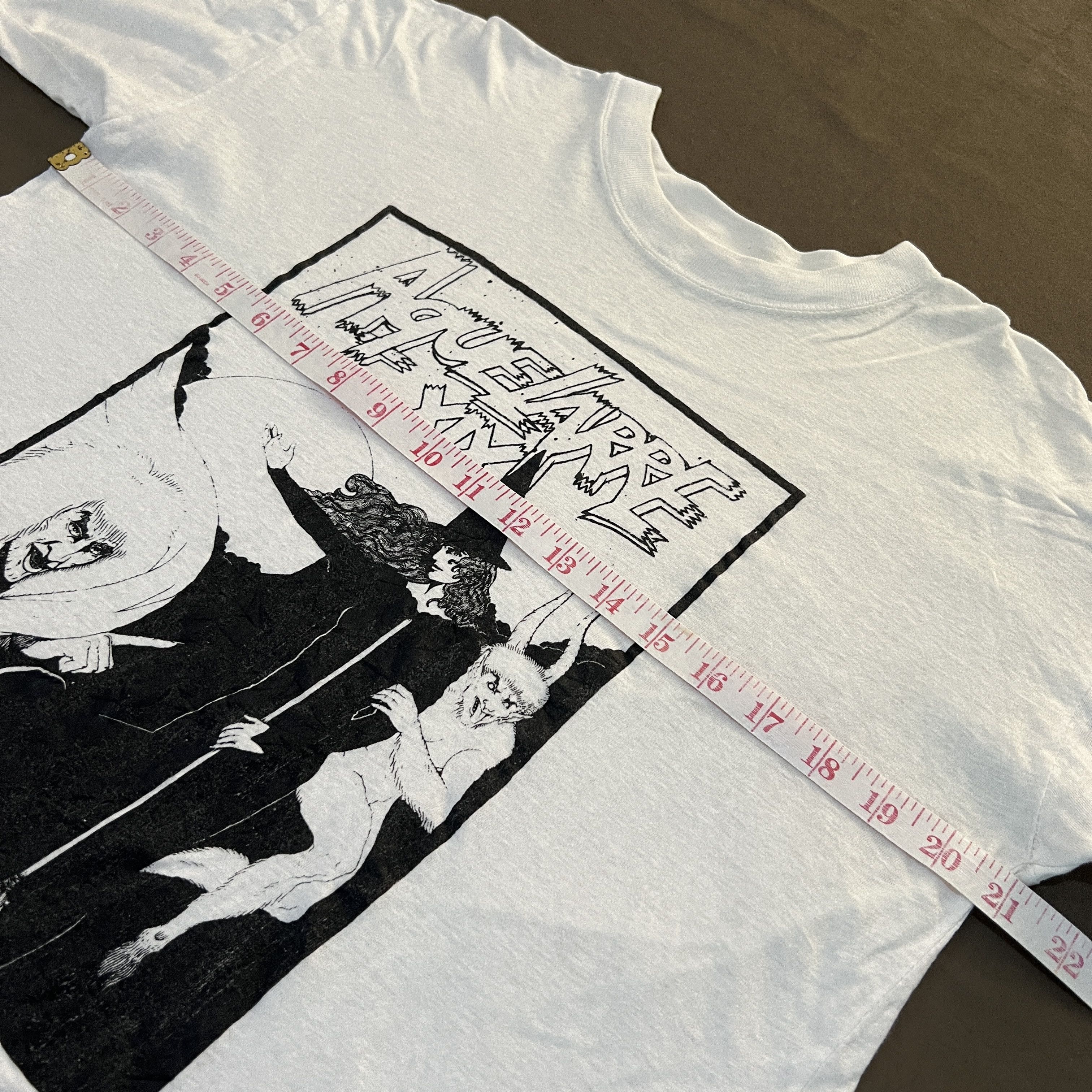 Expert Horror × Vintage Vintage 90s Aquelarre XIX Witch Wizard Festival Tee Spain Size US L / EU 52-54 / 3 - 8 Thumbnail
