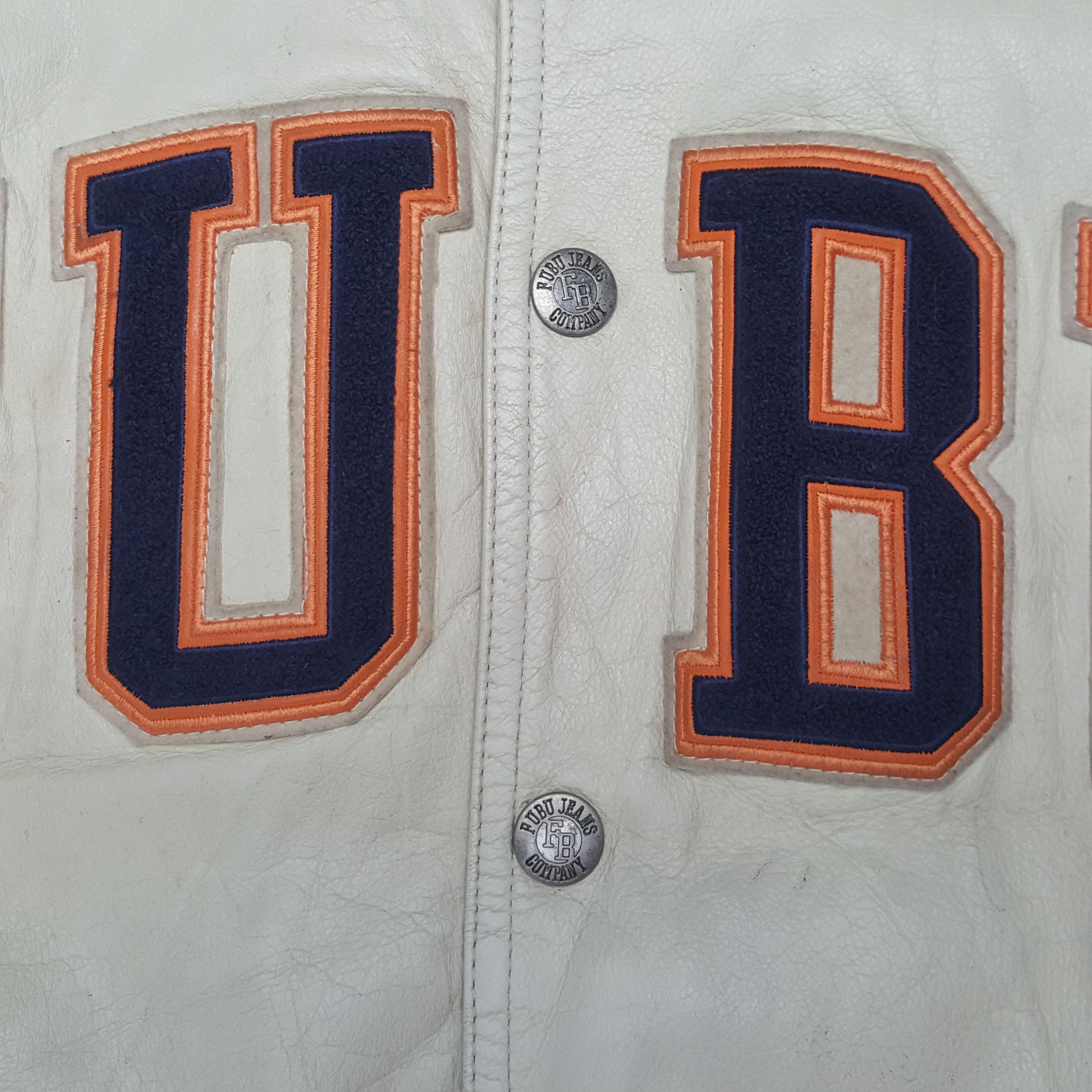 Fubu FUBU Streetwear Style Leather Jacket C286N4 Size US L / EU 52-54 / 3 - 5 Thumbnail