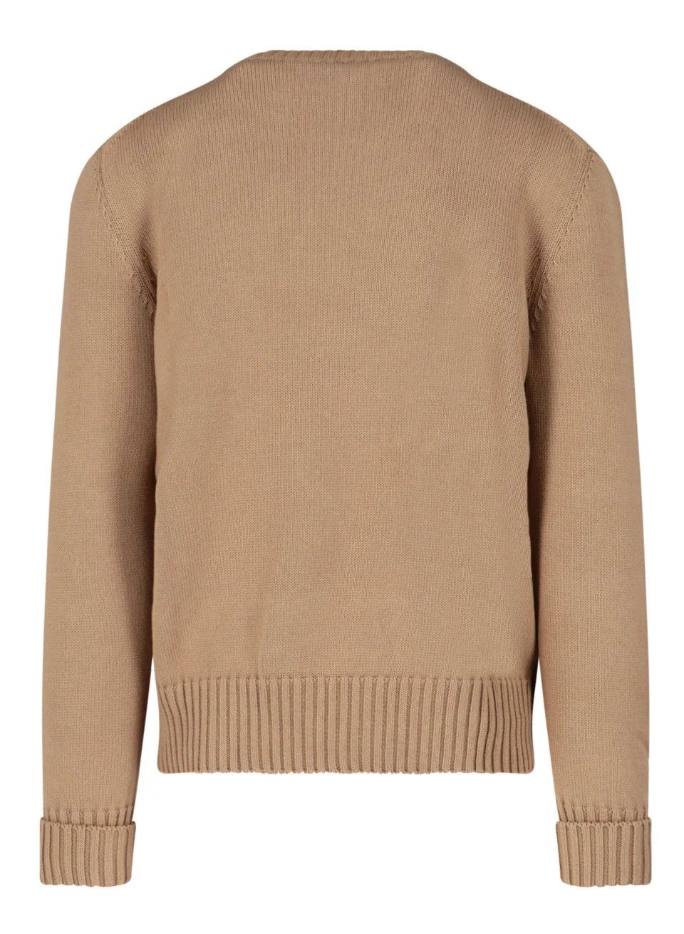 Alexander McQueen o1y1024 Crewneck Sweater in Camel/Black Size US L / EU 52-54 / 3 - 2 Thumbnail