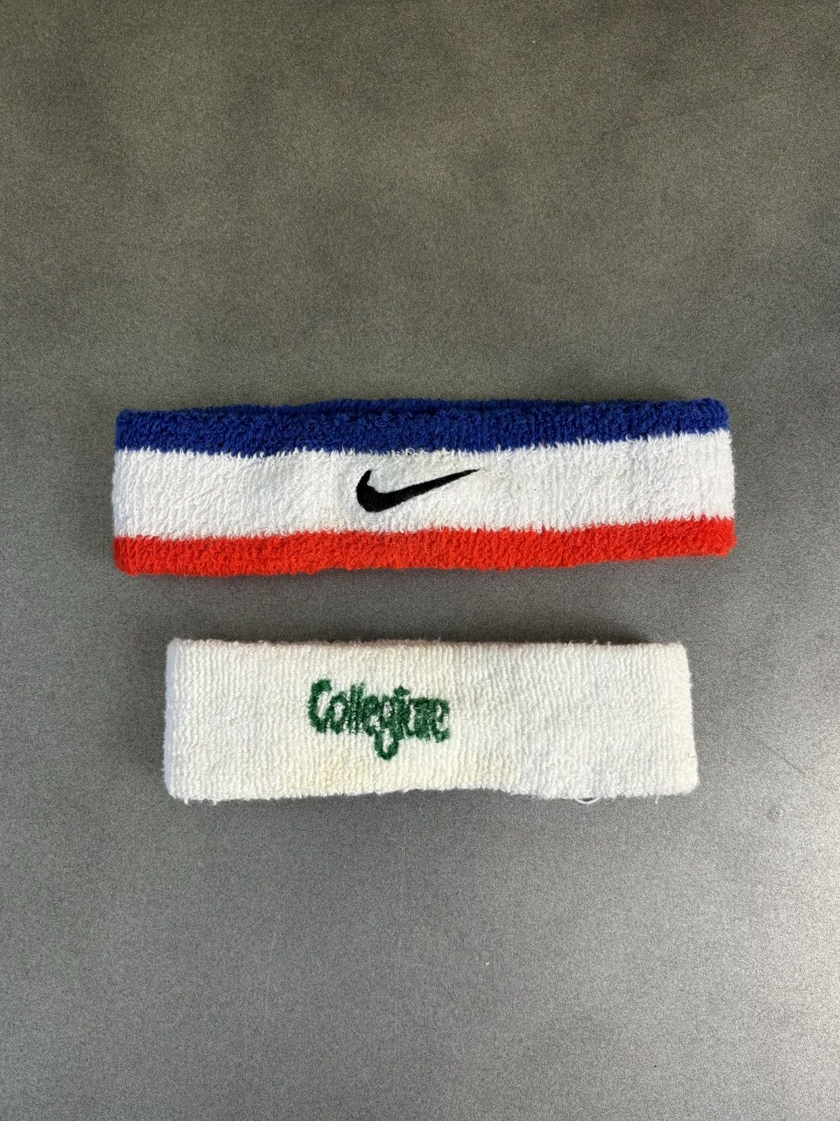 Nike × Vintage Vintage Nike Sweatband 1990s Headband Sportswear Swoosh 90s Size ONE SIZE - 2 Thumbnail