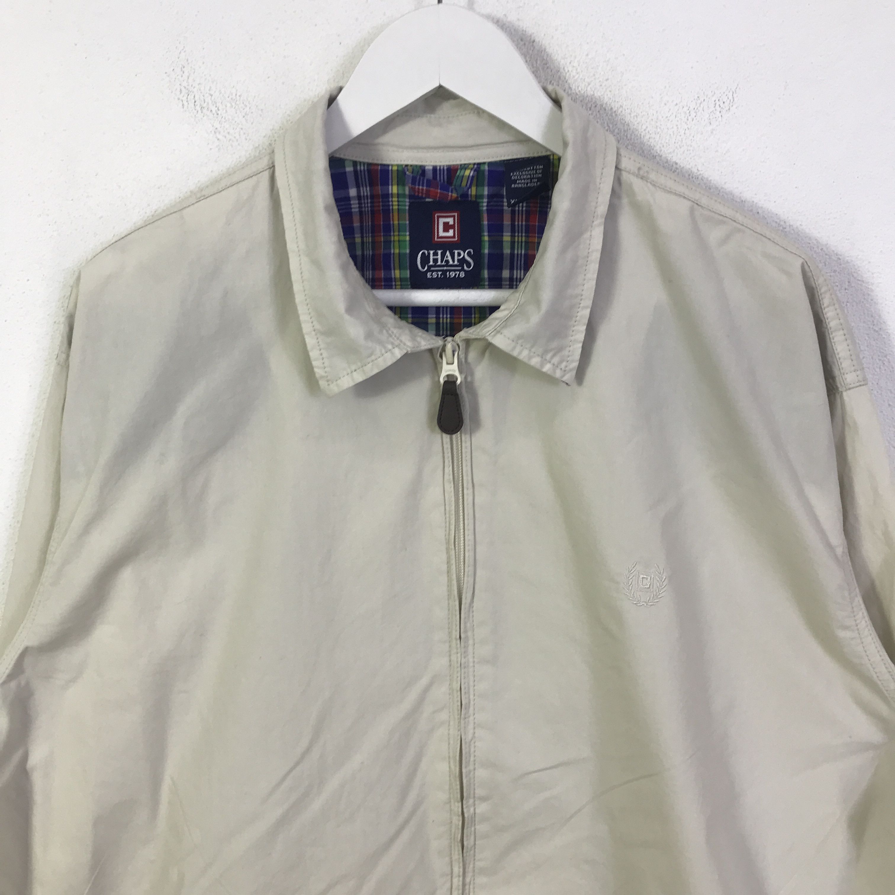 Chaps Vintage chaps zipper jacket K124B11 Size US XL / EU 56 / 4 - 2 Thumbnail