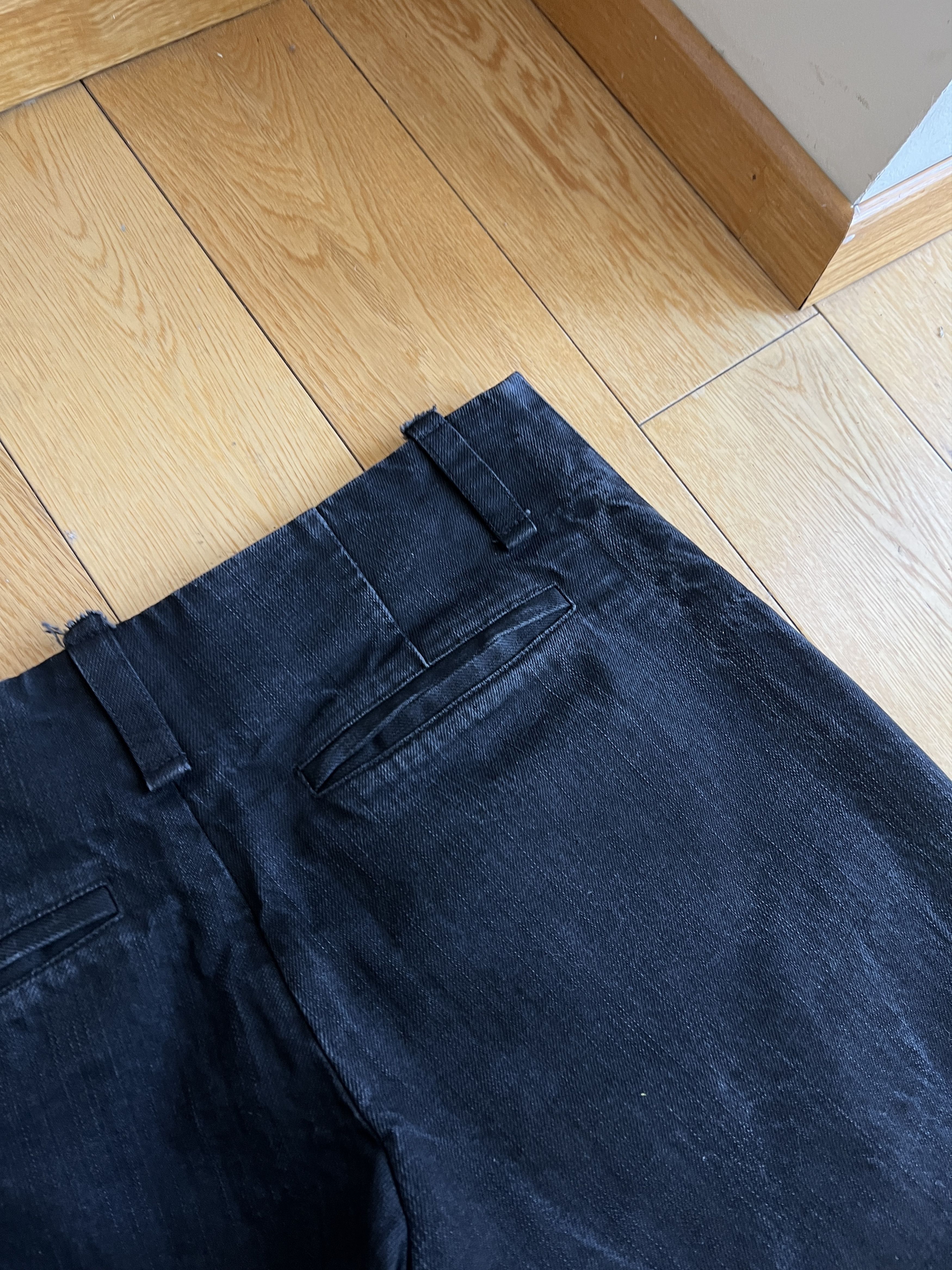 Other WASHED FLARED BIKER PANTS Size US 31 - 16 Thumbnail