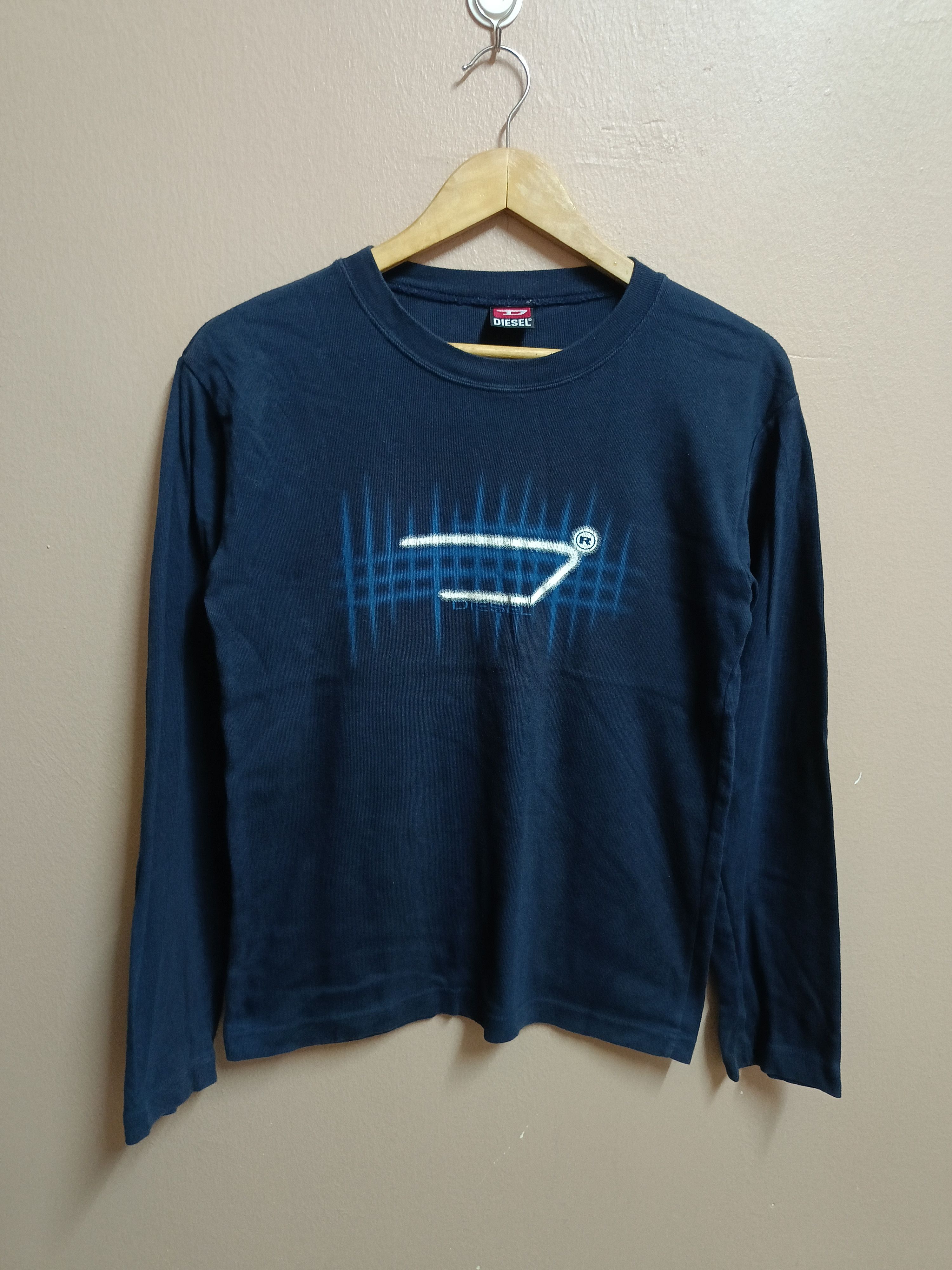 Diesel × Vintage Vintage Diesel Futuristic Logo shirt Size US XS / EU 42 / 0 - 1 Thumbnail