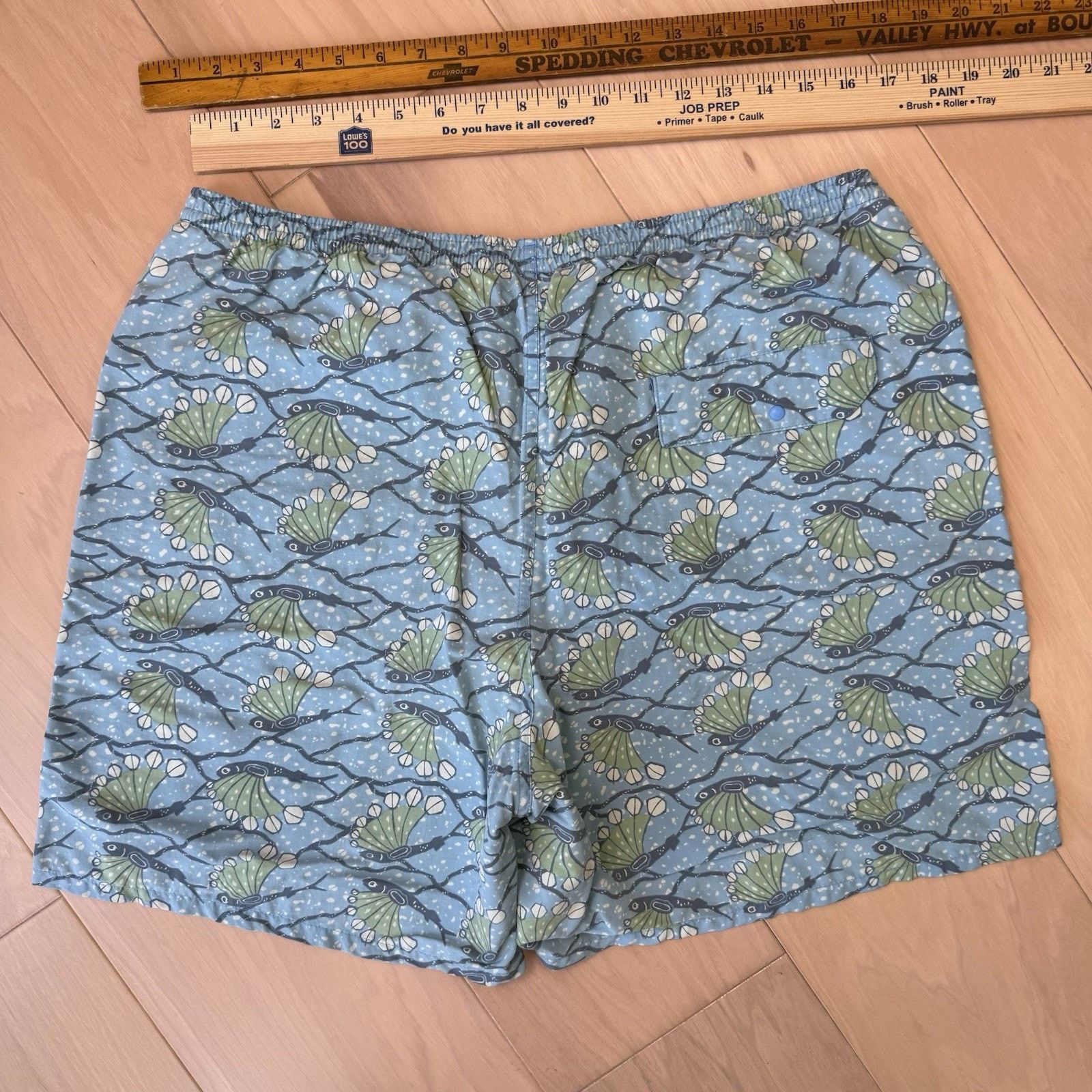 Patagonia Patagonia Baggies Large Blue Lined Shorts Lined 6" Inseam Size US 34 / EU 50 - 9 Thumbnail