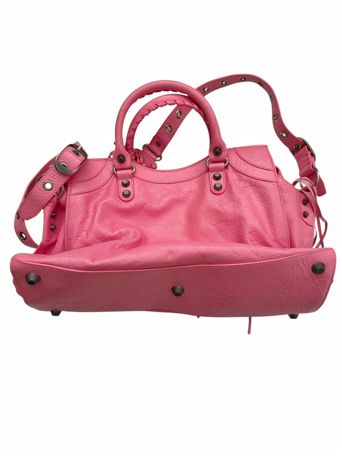 Balenciaga RARE Pink Le Cagole Neo City Bag Arena Leather Size ONE SIZE - 2 Thumbnail