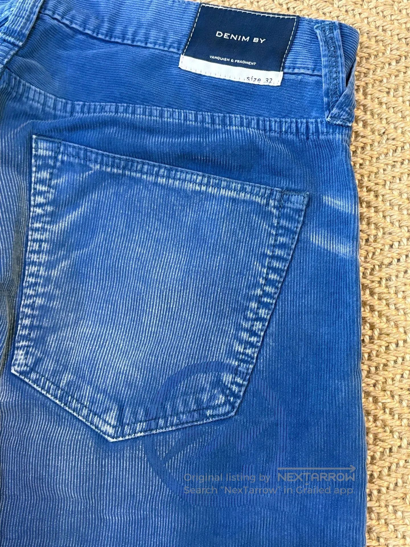 Fragment Design Vanquish Fragment Distressed Corduroy Pants. Size US 32 / EU 48 - 3 Thumbnail