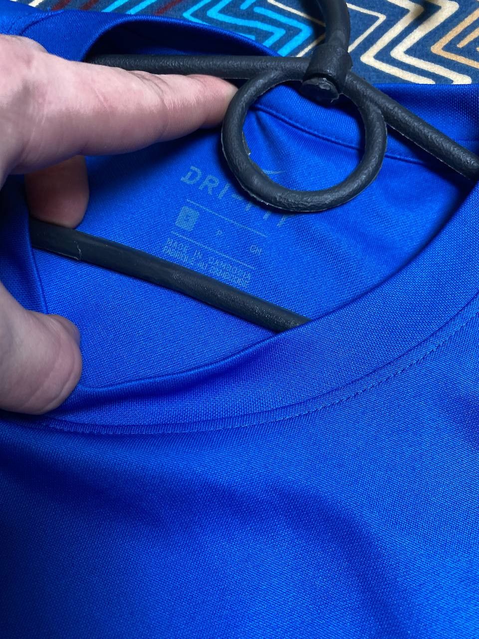 Nike Streetwear T-Shirt Nike Jerseys blue football Y2K Vintage Size US S / EU 44-46 / 1 - 2 Thumbnail