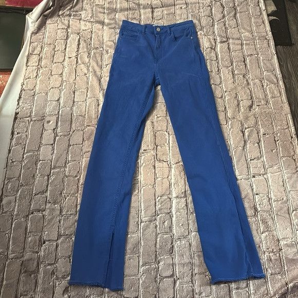Zara ZARA Straight Leg Jeans Size 2 High Rise Size 25" / US 0 / IT 36 - 3 Thumbnail