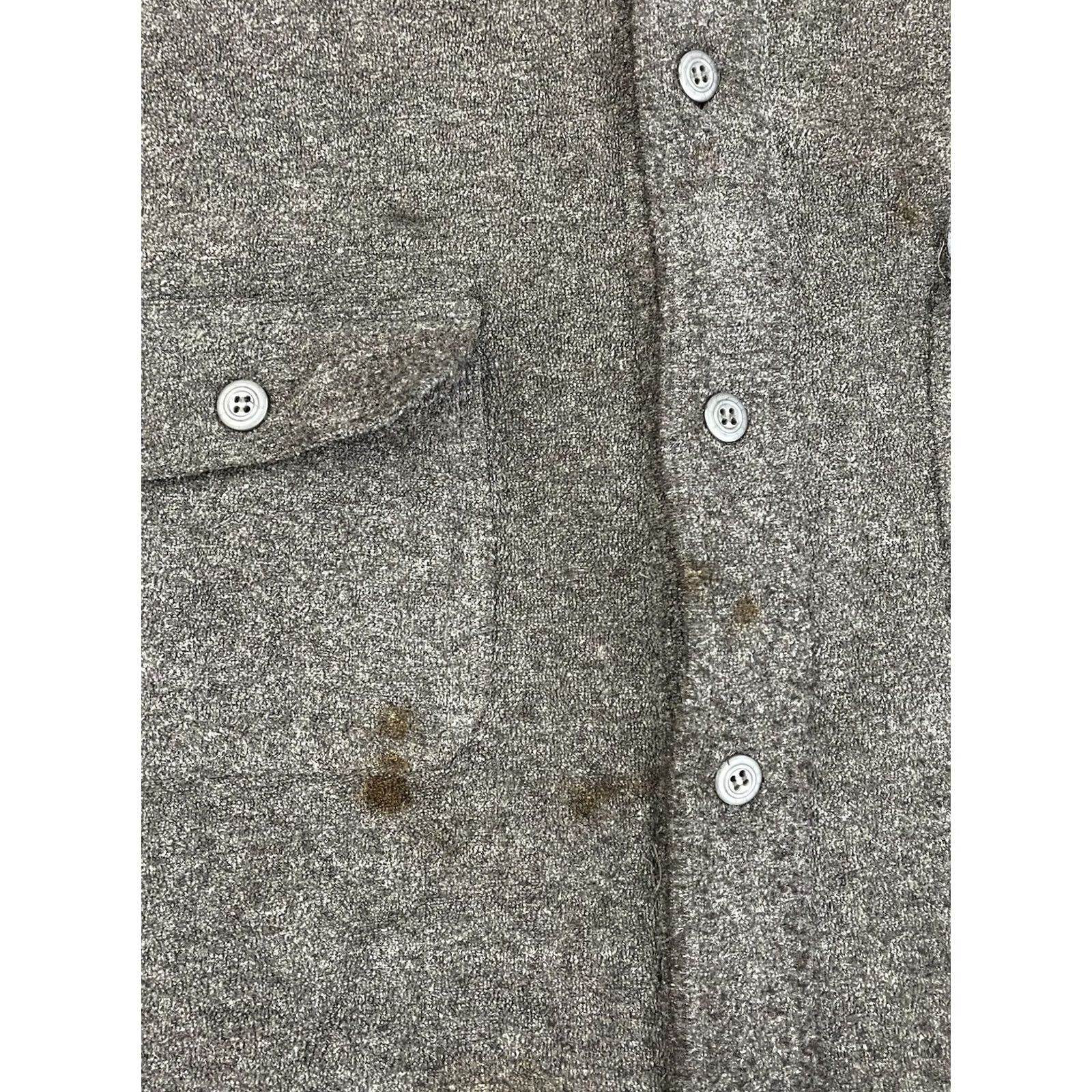 Vintage VINTAGE Warner Bros Shirt Mens L Gray Cotton 90s Cartoon Taz Button-Up Long Sleeve Fleece Embroidered Logo Size US L / EU 52-54 / 3 - 5 Thumbnail