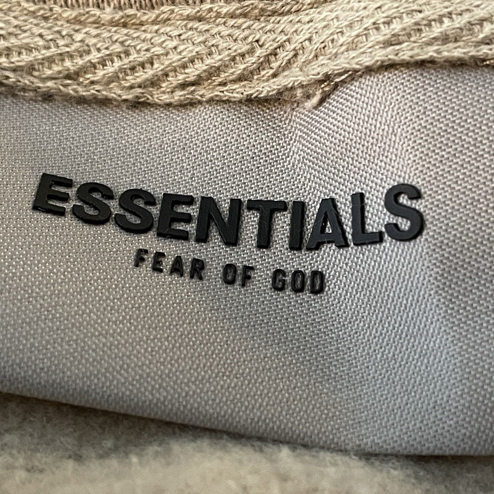 Essentials Essentials Fear Of God Hoodie Logo Reflective Olive Beige XS Size US XS / EU 42 / 0 - 10 Thumbnail