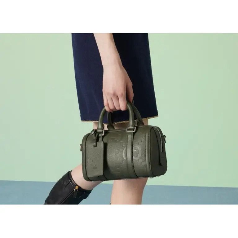 Gucci o1s1wg110225 Size: OS / Jumbo GG Mini Duffle Bag in Green Size ONE SIZE - 3 Thumbnail