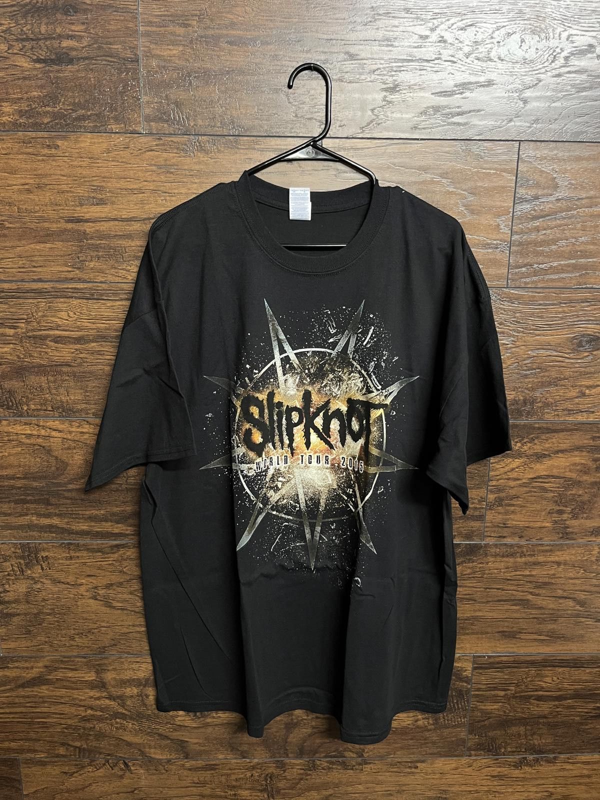 Designer Slipknot T-shirt - Slipknot Smashed 2015 World Tour Tee 2XL Size US XXL / EU 58 / 5 - 1 Thumbnail