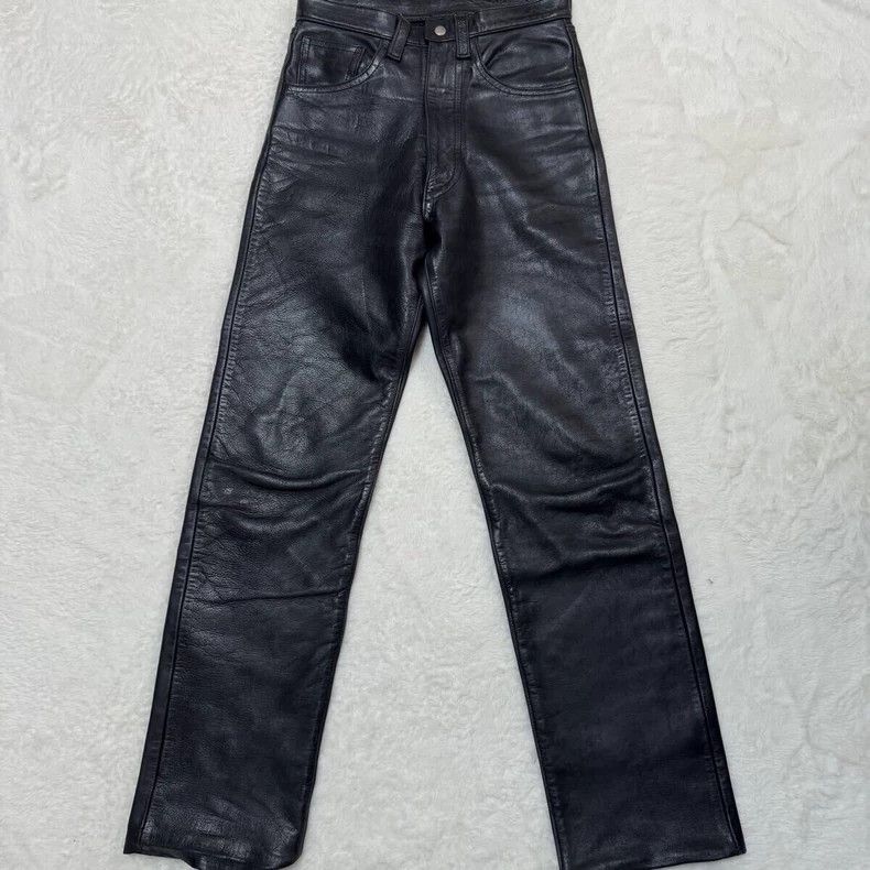 The Real McCoy's The Real McCoys F280, Buco Leather Pants Size US 30 / EU 46 - 3 Thumbnail