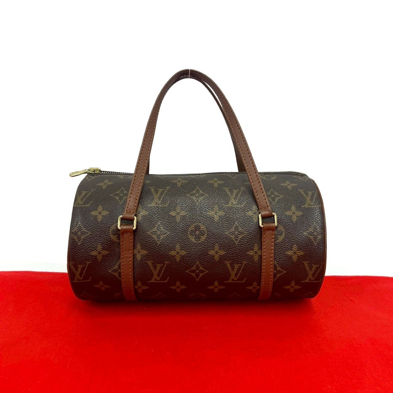 Louis Vuitton Louis Vuitton Louis Vuitton Papillon Monogram Handbag Textile Handbag DUTY FREE for USA Size ONE SIZE - 1 Thumbnail