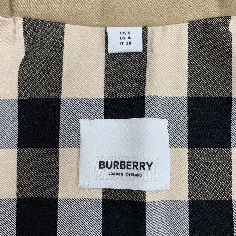 Burberry Burberry Burberry Brown Cotton Long Sleeve Trench Coat-250 Size S / US 4 / IT 40 - 5 Thumbnail
