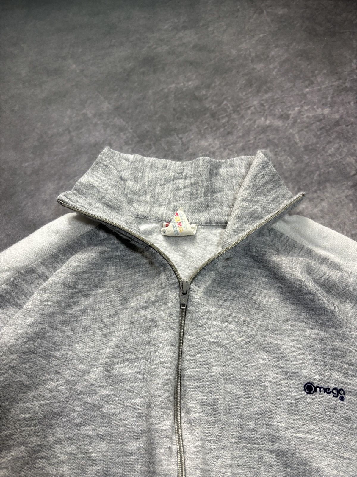 Vintage 80s Vintage Track Jacket Zip Up Sweatsuit Sweatshirt Omega Size US S / EU 44-46 / 1 - 3 Thumbnail