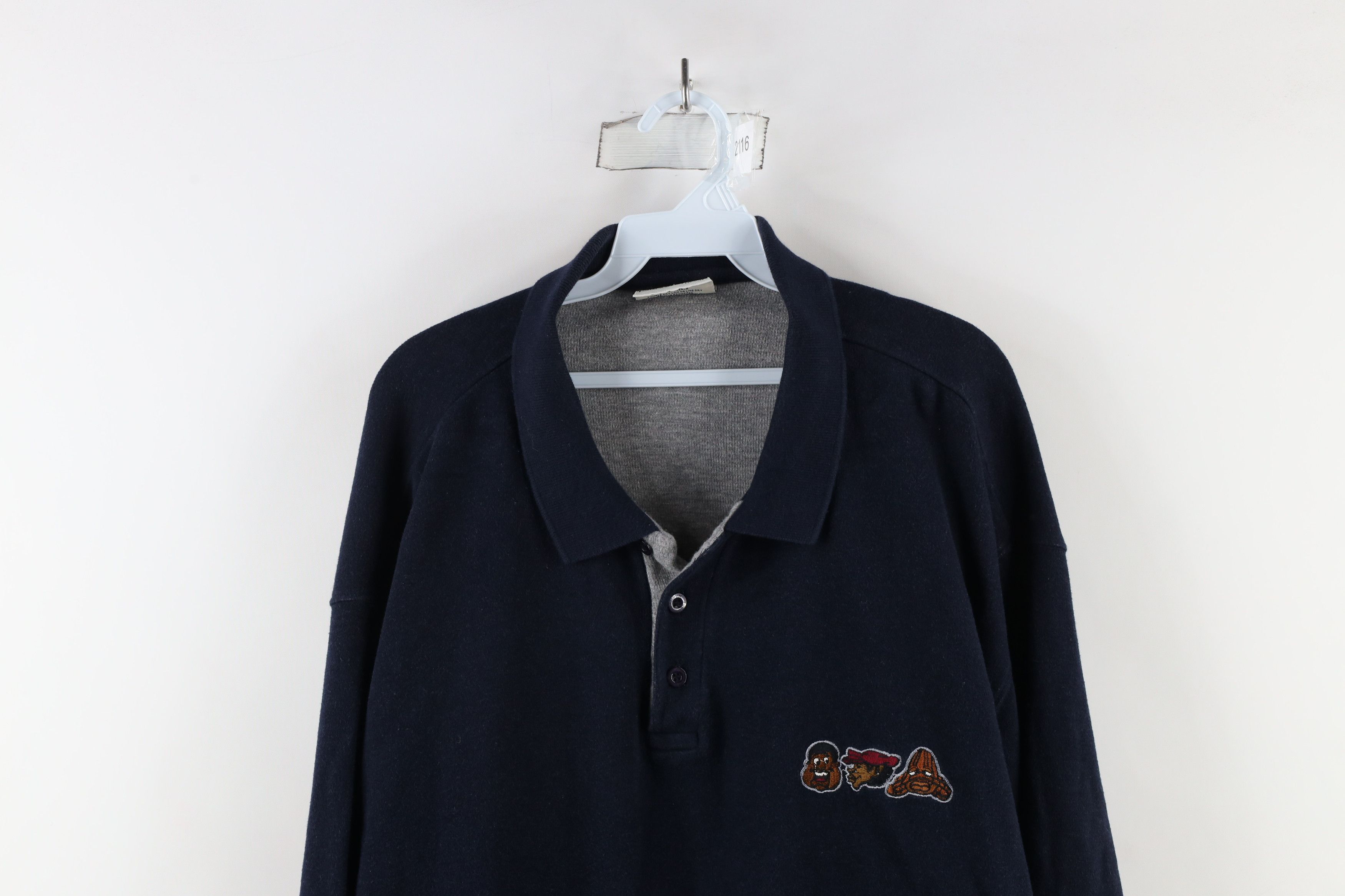 Fubu × Vintage Vintage 90s FUBU and the Junkyard Gang Long Sleeve Polo Size US XXL / EU 58 / 5 - 2 Thumbnail