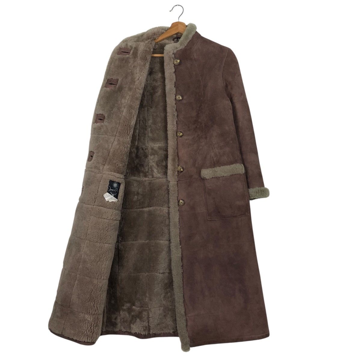 Vintage Vintage Long Jacket Leather Shearling Mink Fur DenoDe Patit Size US M / EU 48-50 / 2 - 13 Thumbnail
