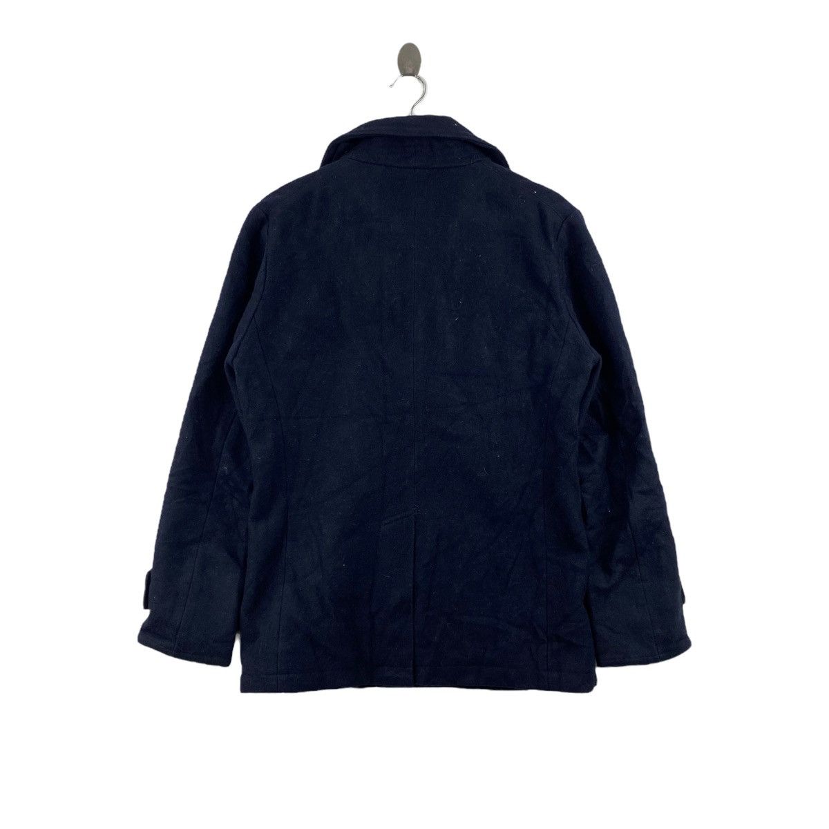 semanticdesign SEMANTIC DESIGN Japanese Brand Navy Duffle Coat Size US M / EU 48-50 / 2 - 3 Thumbnail