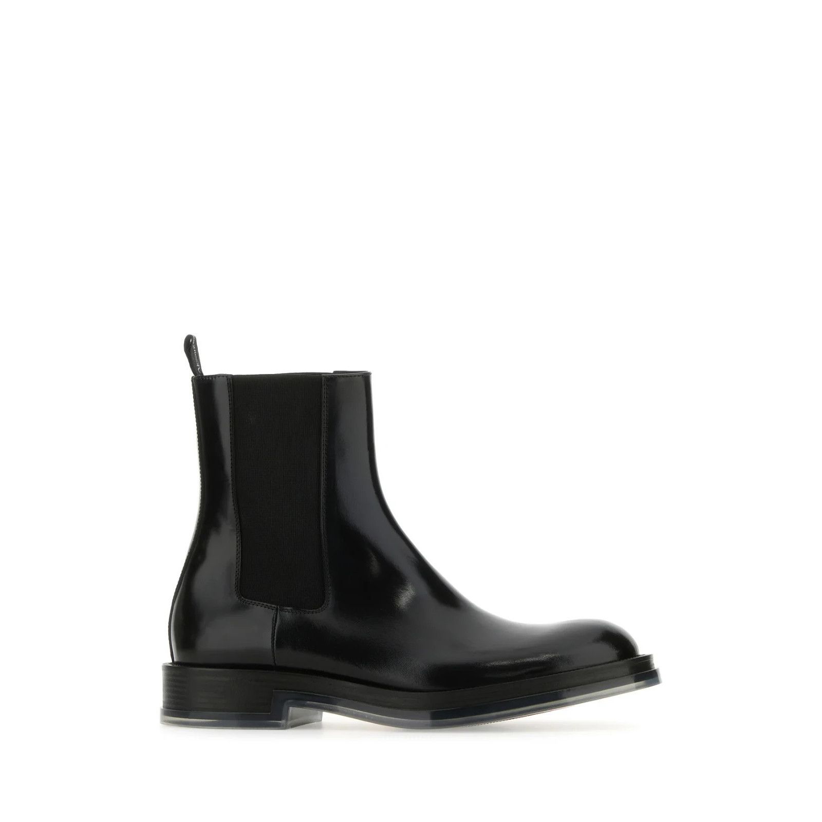 Alexander McQueen ALEXANDER MCQUEEN Float Black Leather Ankle Boots New & Auth Size US 8 / EU 41 - 5 Thumbnail