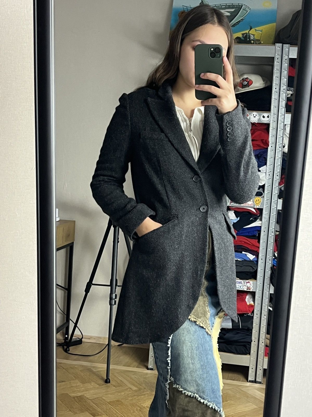 Polo Ralph Lauren × Ralph Lauren Polo Ralph Lauren Wool Alpaca Women’s Coat Jacket Size S / US 4 / IT 40 - 3 Thumbnail