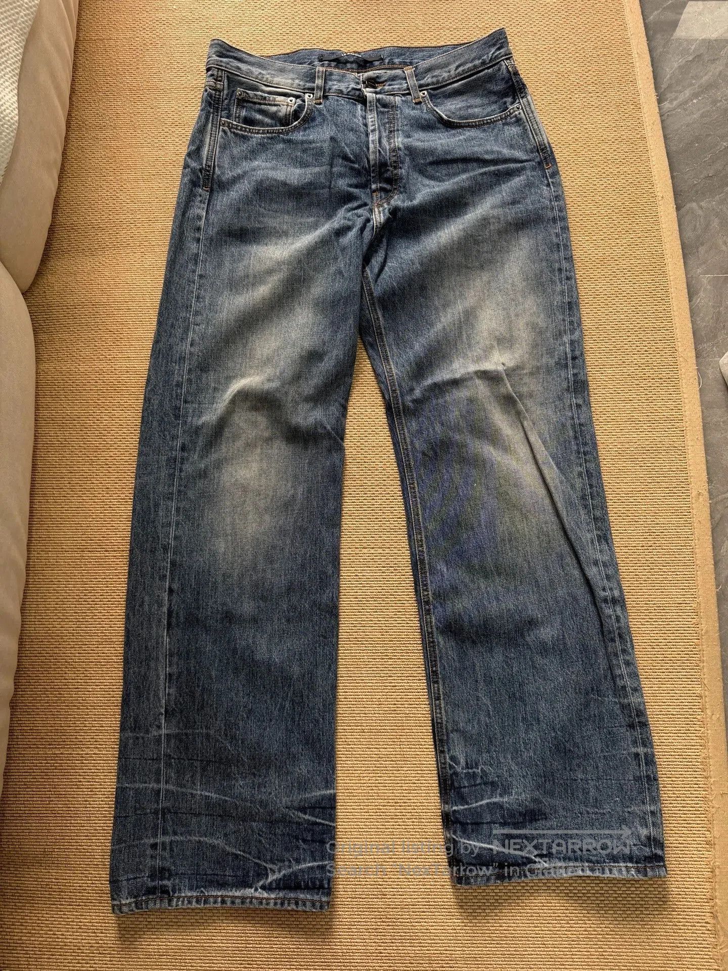 Jacquemus Jacquemus Wide-Leg Denim Pants. Size US 32 / EU 48 - 1 Thumbnail