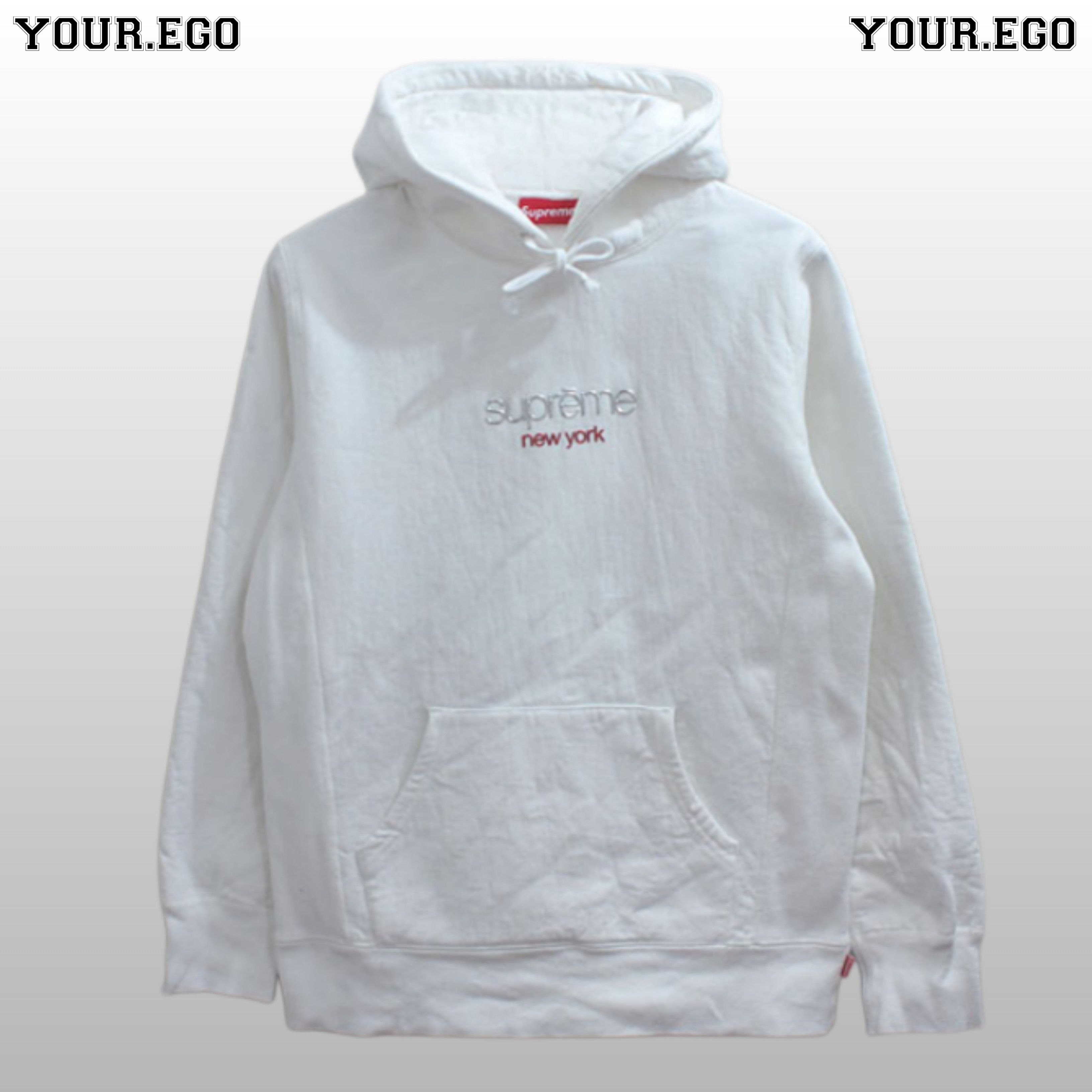 Supreme Chrome Classic Logo Hoodie | Grailed