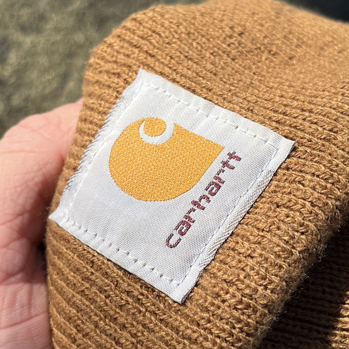 Carhartt × Vintage Vintage 90’s Carhartt Work Beanie Hat Size ONE SIZE - 3 Thumbnail