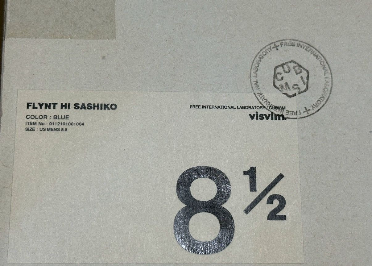 Visvim Visvim 12S/S flynt-hi sashiko Size US 8.5 / EU 41-42 - 9 Thumbnail
