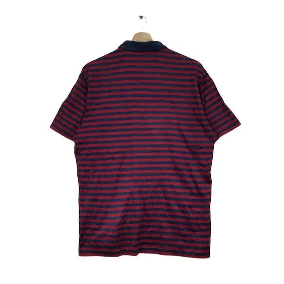 Longchamp Vtg 90’ LONGCHAMP PARIS Striped Made In ITALY Polo Tee Shirt Size US M / EU 48-50 / 2 - 3 Thumbnail