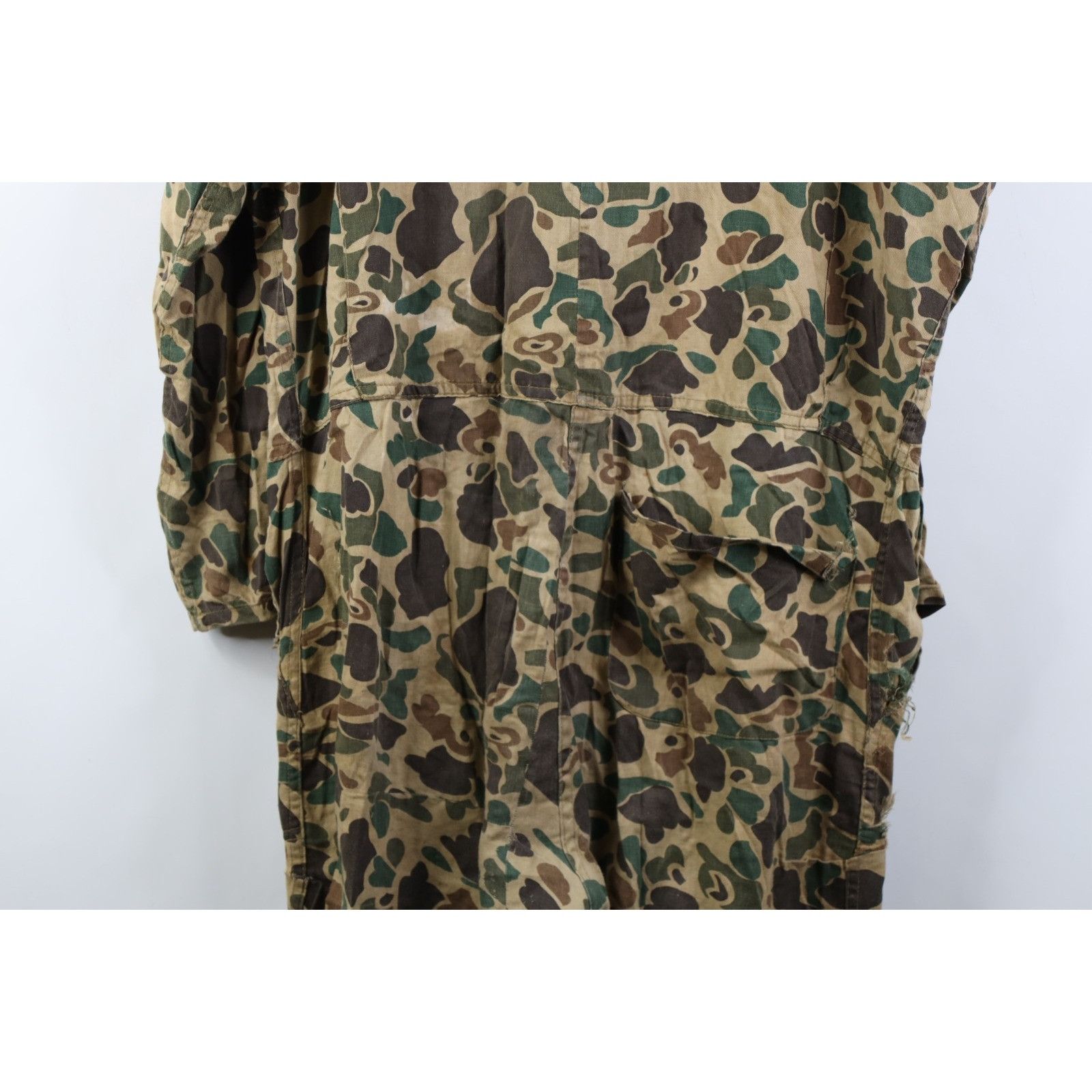 Vintage Vintage 70s Streetwear Frogskin Camouflage Coveralls Size US 38 / EU 54 - 21 Thumbnail