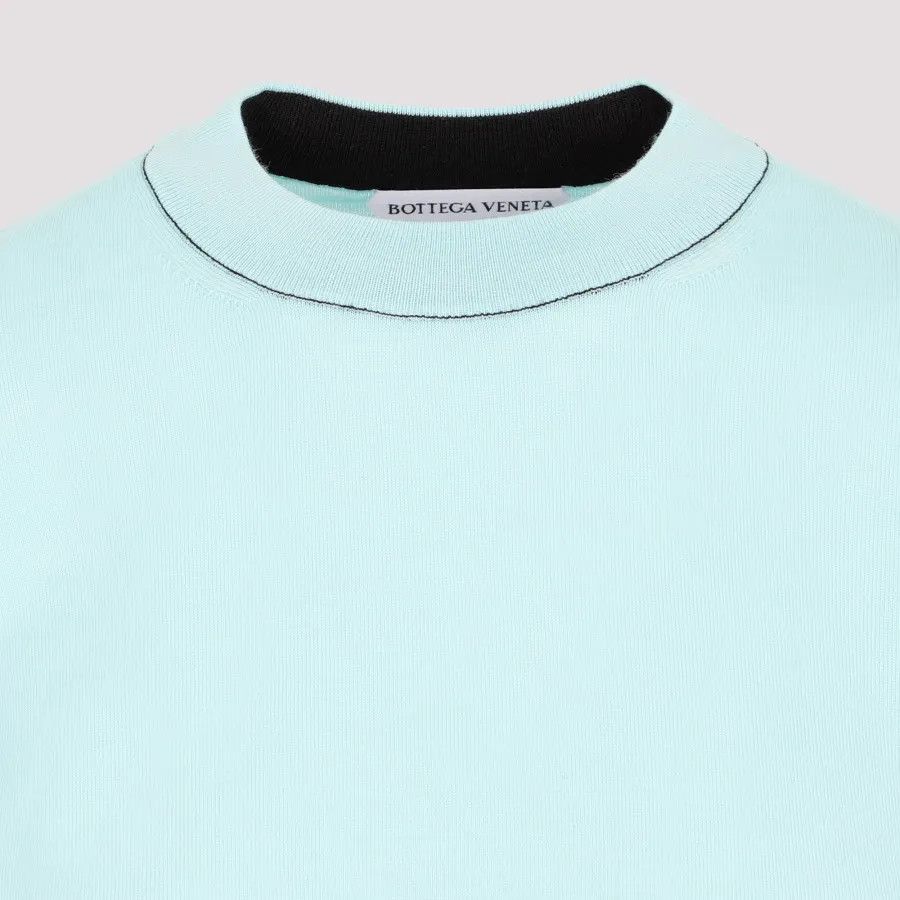 Bottega Veneta o1loc1c0824 708225 Jumper in in Pale Blue Size S / US 4 / IT 40 - 3 Thumbnail