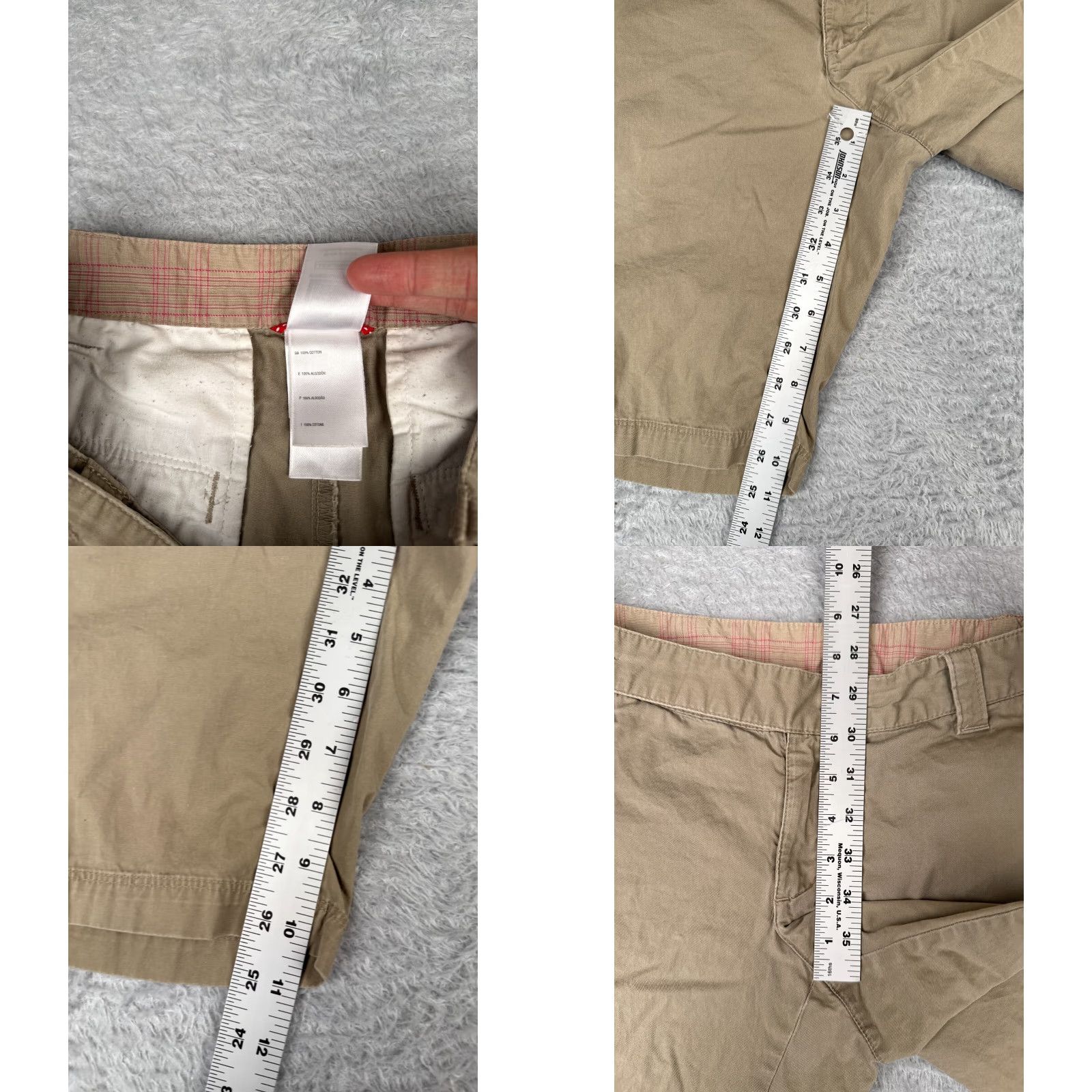 The North Face The North Face Women's Shorts 6 Khaki Casual Cargo Pocket Twill Stretch 10in Inseam Size 28" / US 6 / IT 42 - 8 Thumbnail