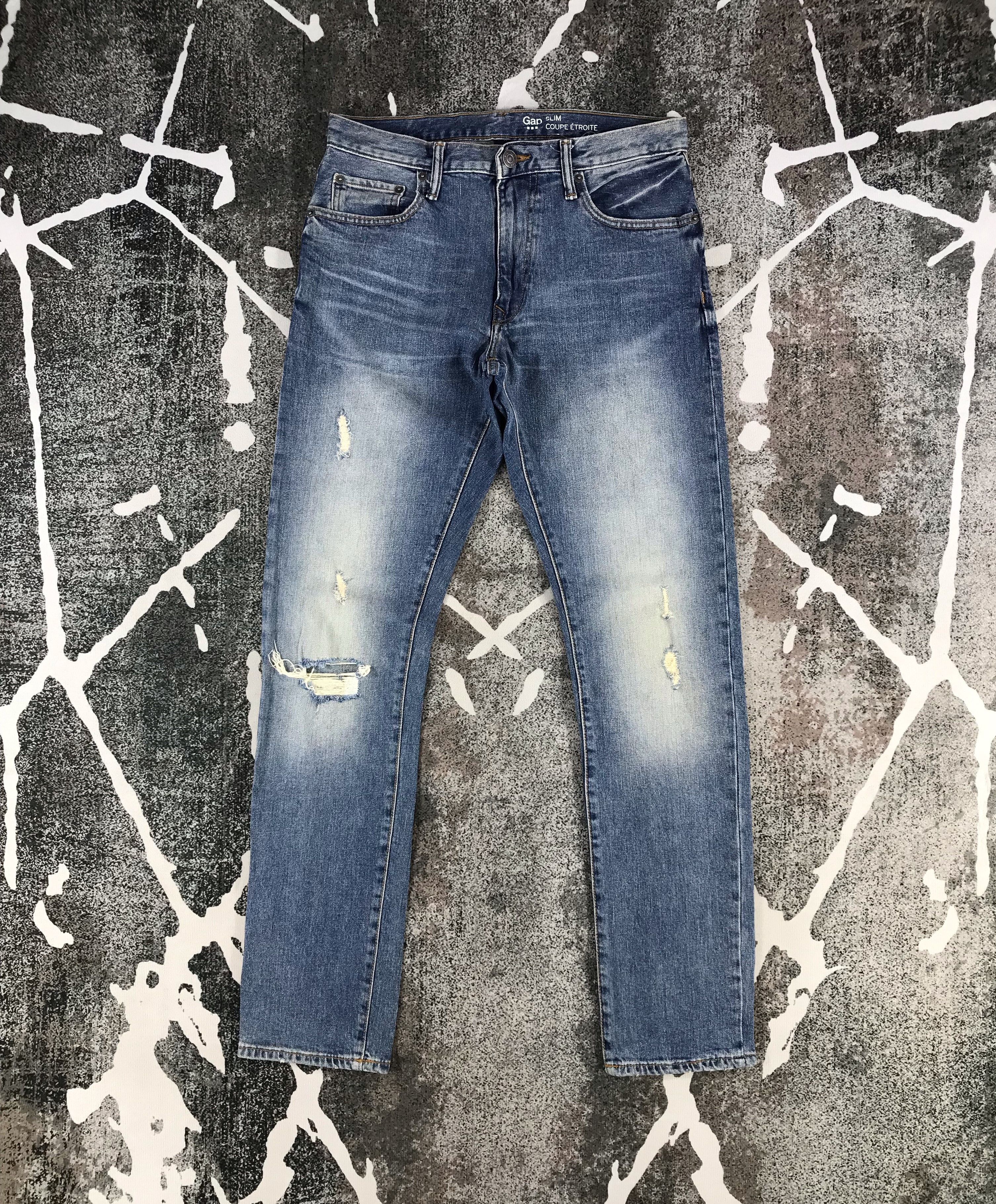 Gap Jeans Distressed Denim KJ730
