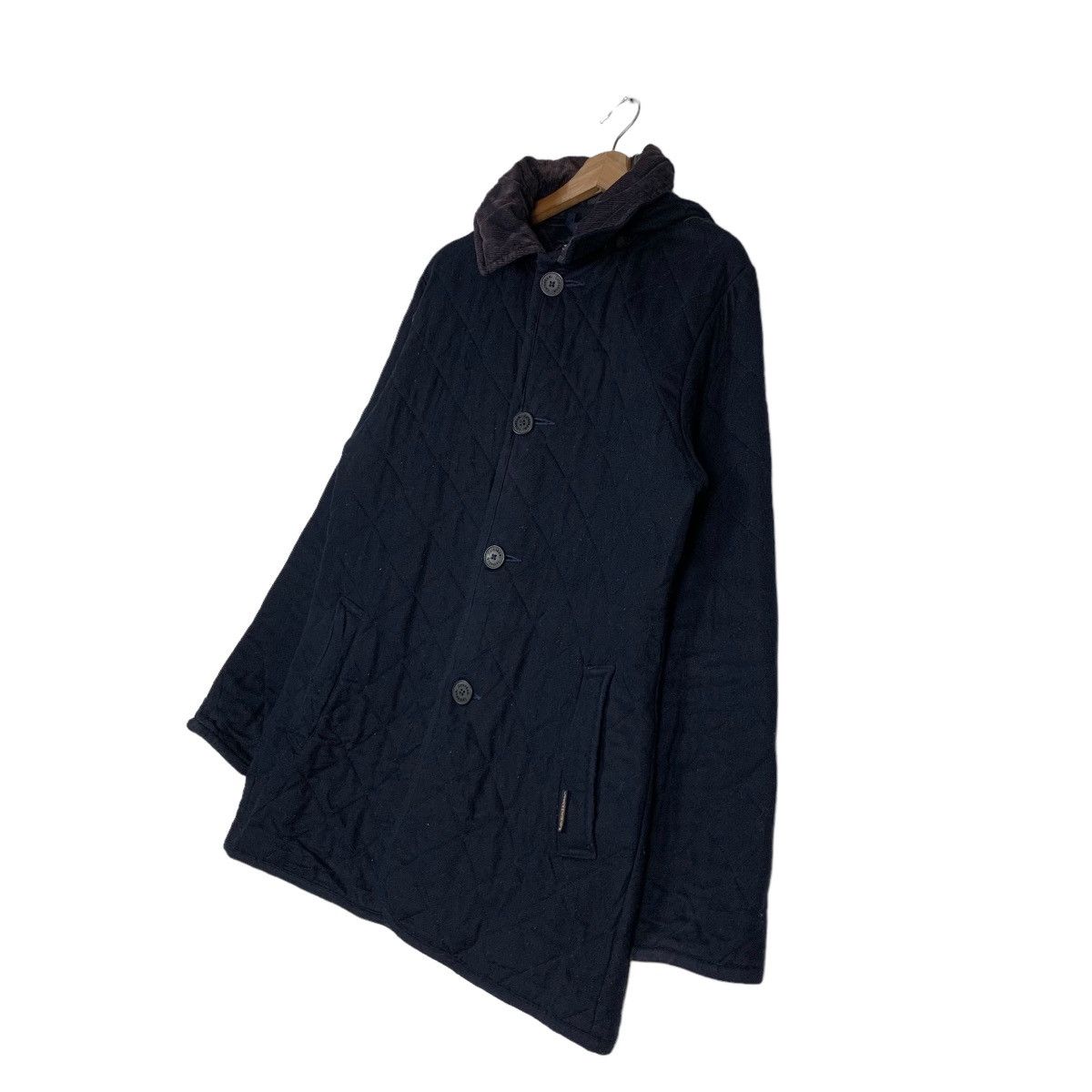 Lavenham Lavenham Collared Hooded Quilted Jacket #0026-C2 Size US M / EU 48-50 / 2 - 2 Thumbnail