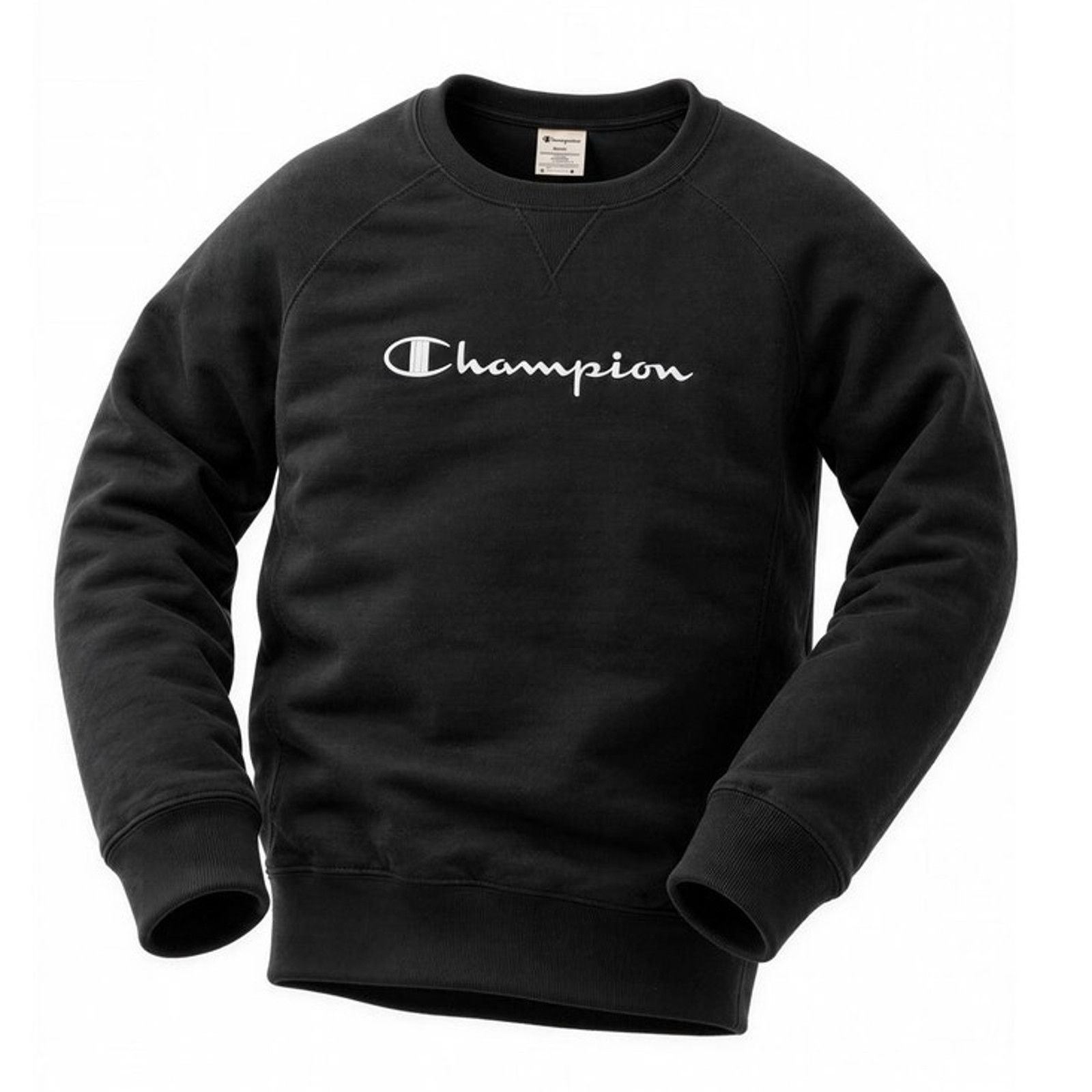 Champion Champion Sweatshirt Womens Size Large Black Crewneck Size L / US 10 / IT 46 - 1 Thumbnail