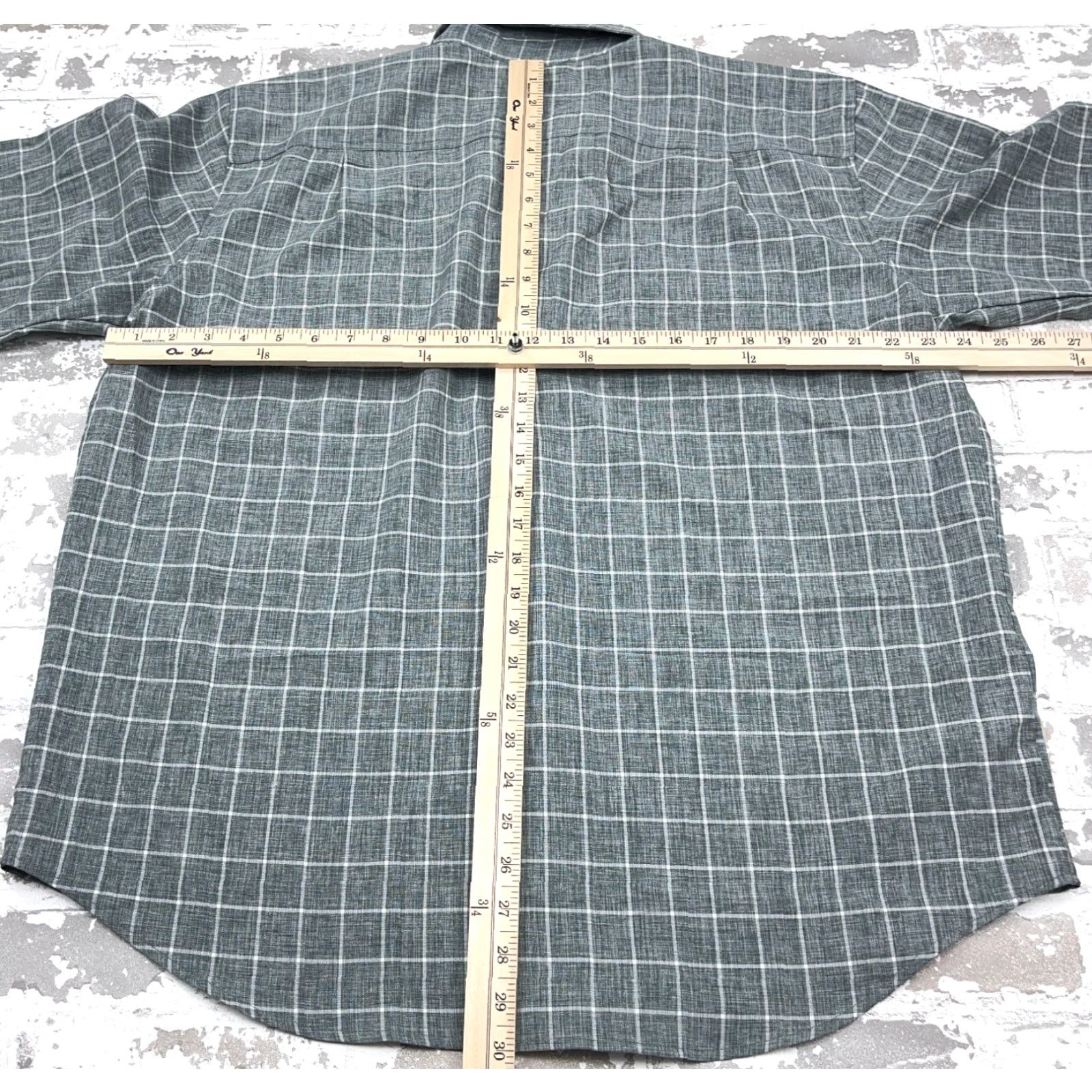 Orvis Orvis Shirt Men XL Gray Plaid Button-Up Pockets Outdoor Classic Fishing Hiking Size US XL / EU 56 / 4 - 7 Thumbnail