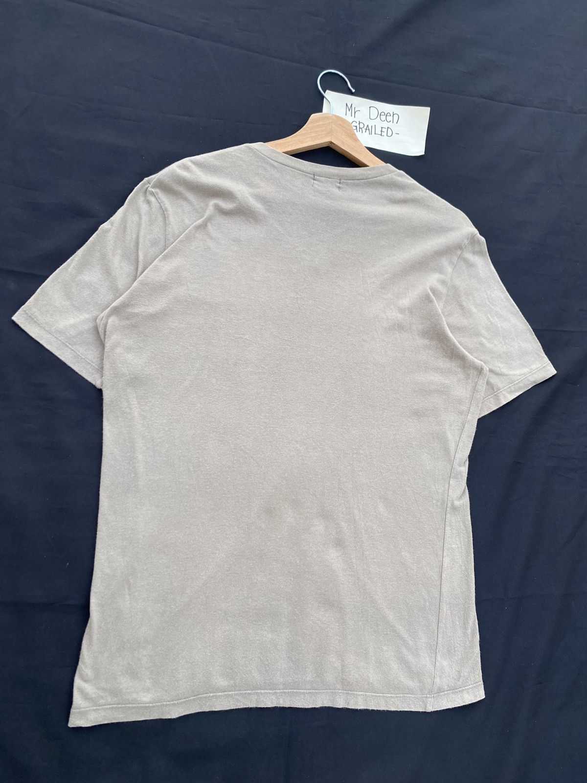 Helmut Lang Rare Vintage Helmut Lang Produced 1998 Brown Plain Tshirt Size US M / EU 48-50 / 2 - 20 Thumbnail