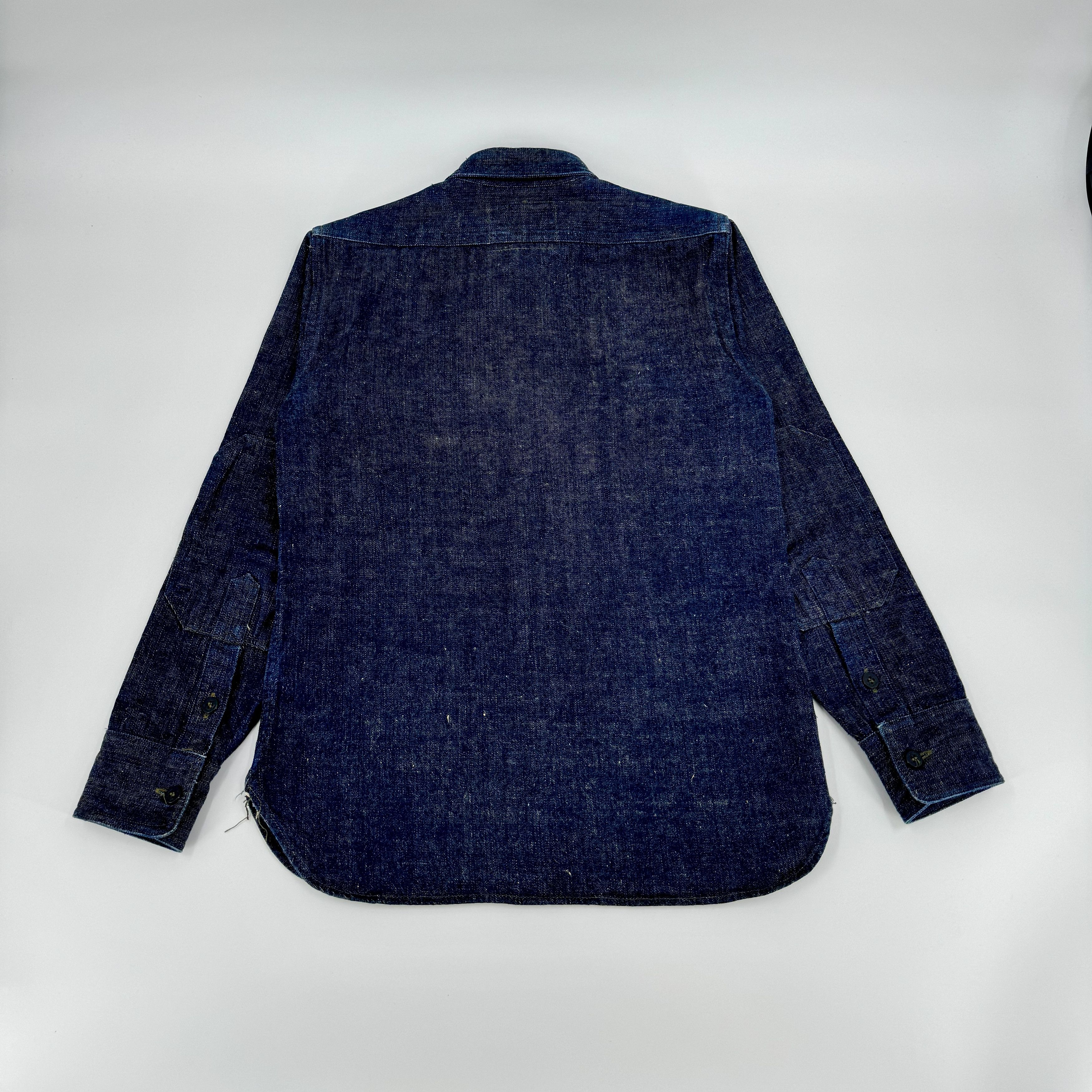 Mister Freedom × Sugar Cane Mister Freedom Sugar Cane Okinawa Selvedge Denim CPO Shirt Size US S / EU 44-46 / 1 - 5 Thumbnail