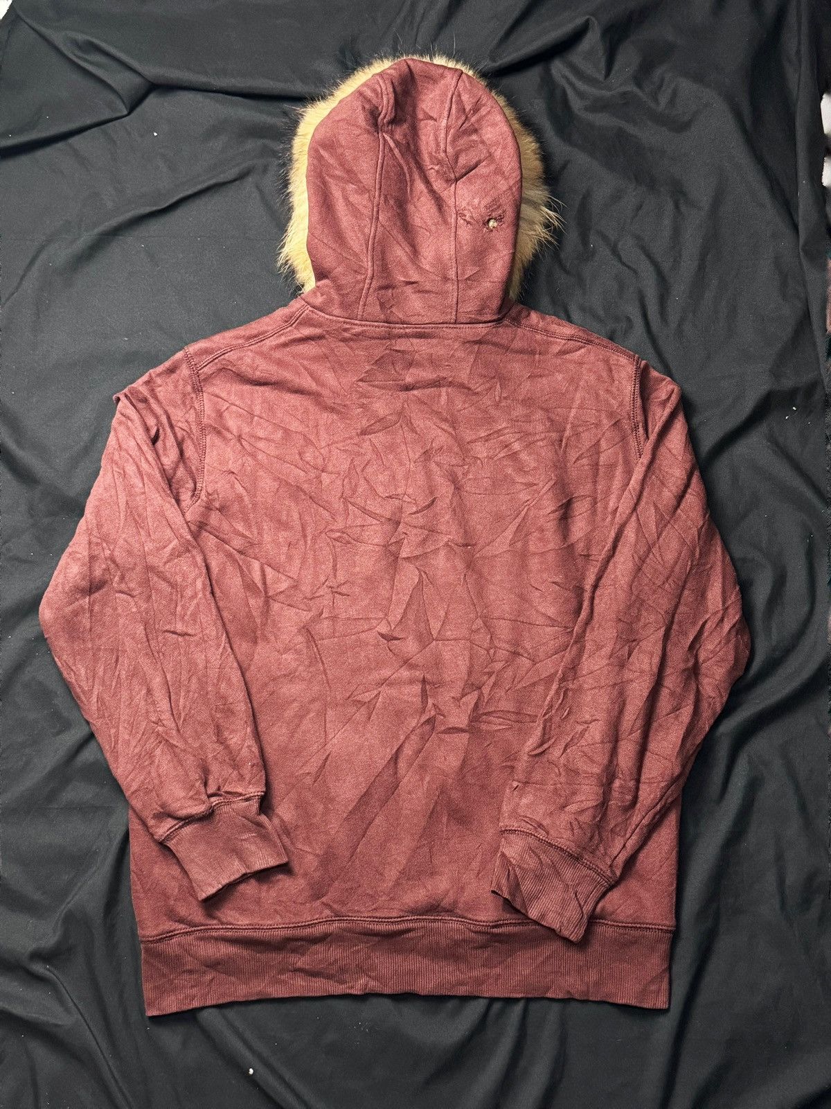 If Six Was Nine × Japanese Brand × Le Grande Bleu (L.G.B.) Fur Hoodie Sherpa Japanese Uniqlo Style Size US L / EU 52-54 / 3 - 3 Thumbnail