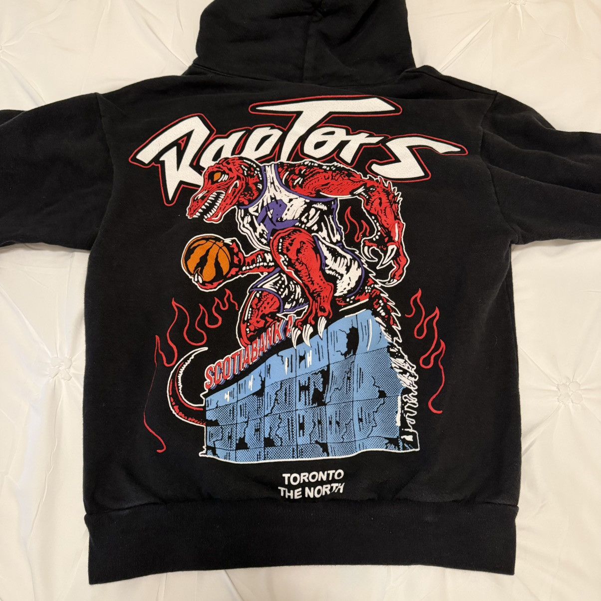 SIZE S Rare Toronto Raptors Warren Lotas Hoodie