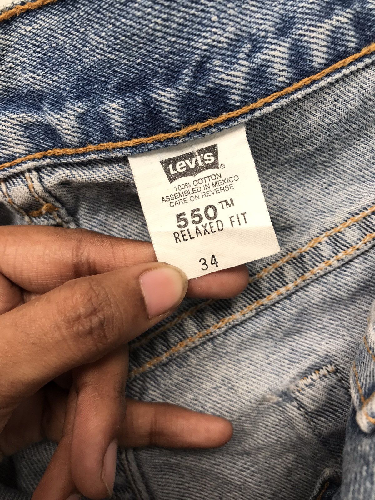 Levi's Vintage Levi’s 550 short Size US 34 / EU 50 - 5 Thumbnail
