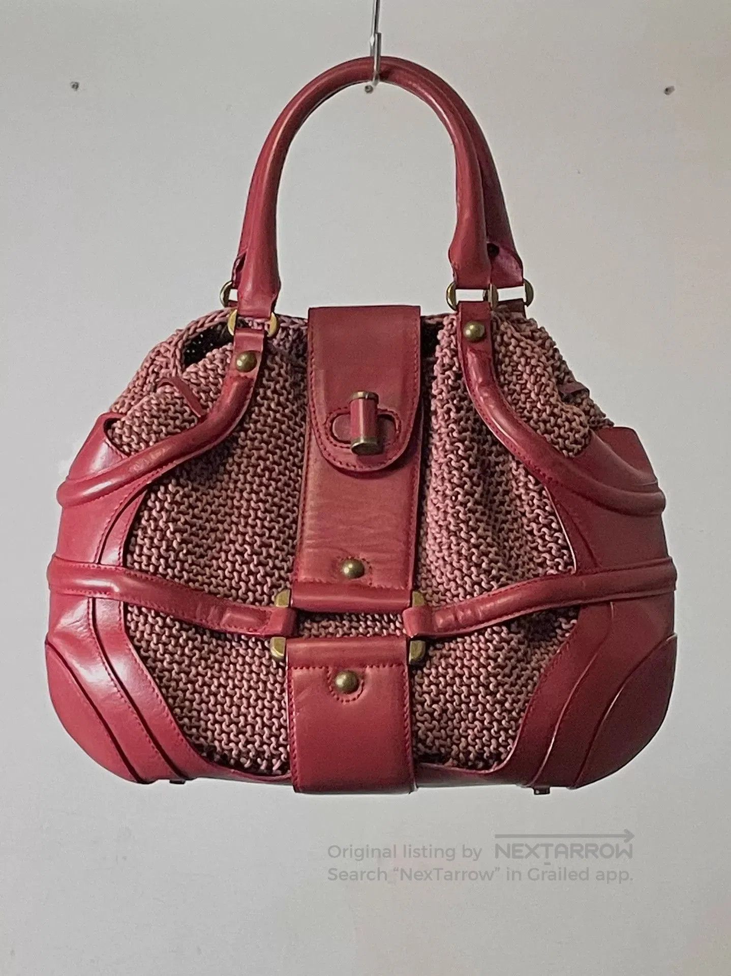 Alexander McQueen alexander mcqueen red leather bag. Size ONE SIZE - 2 Thumbnail