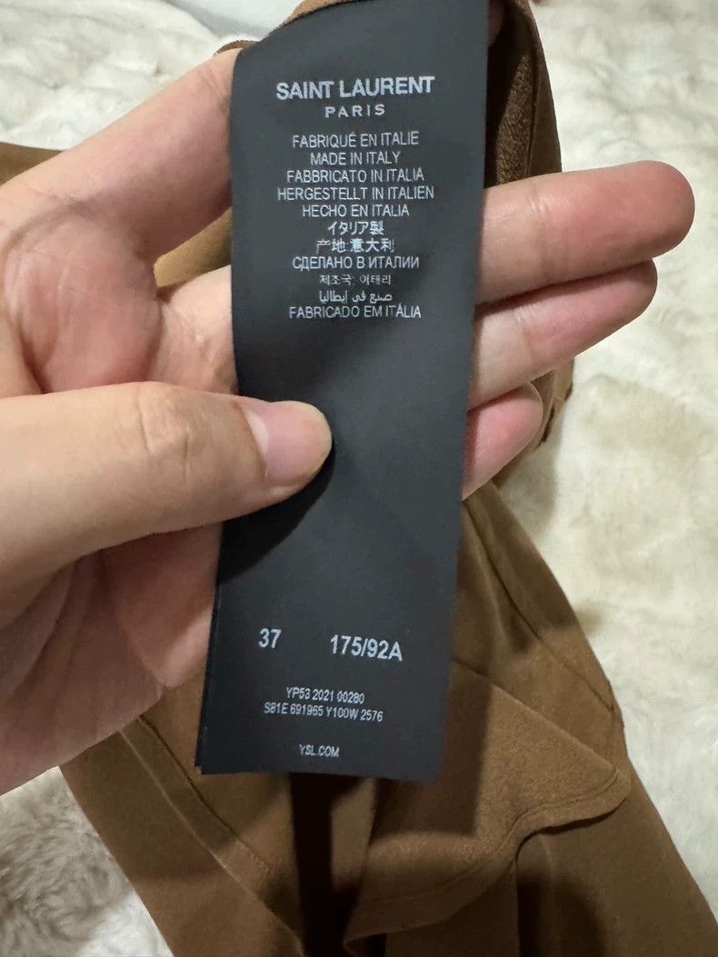 Saint Laurent Paris Saint Laurent Paris size 37 Caramel Shirt 2505-Nextarrow Size US M / EU 48-50 / 2 - 5 Thumbnail