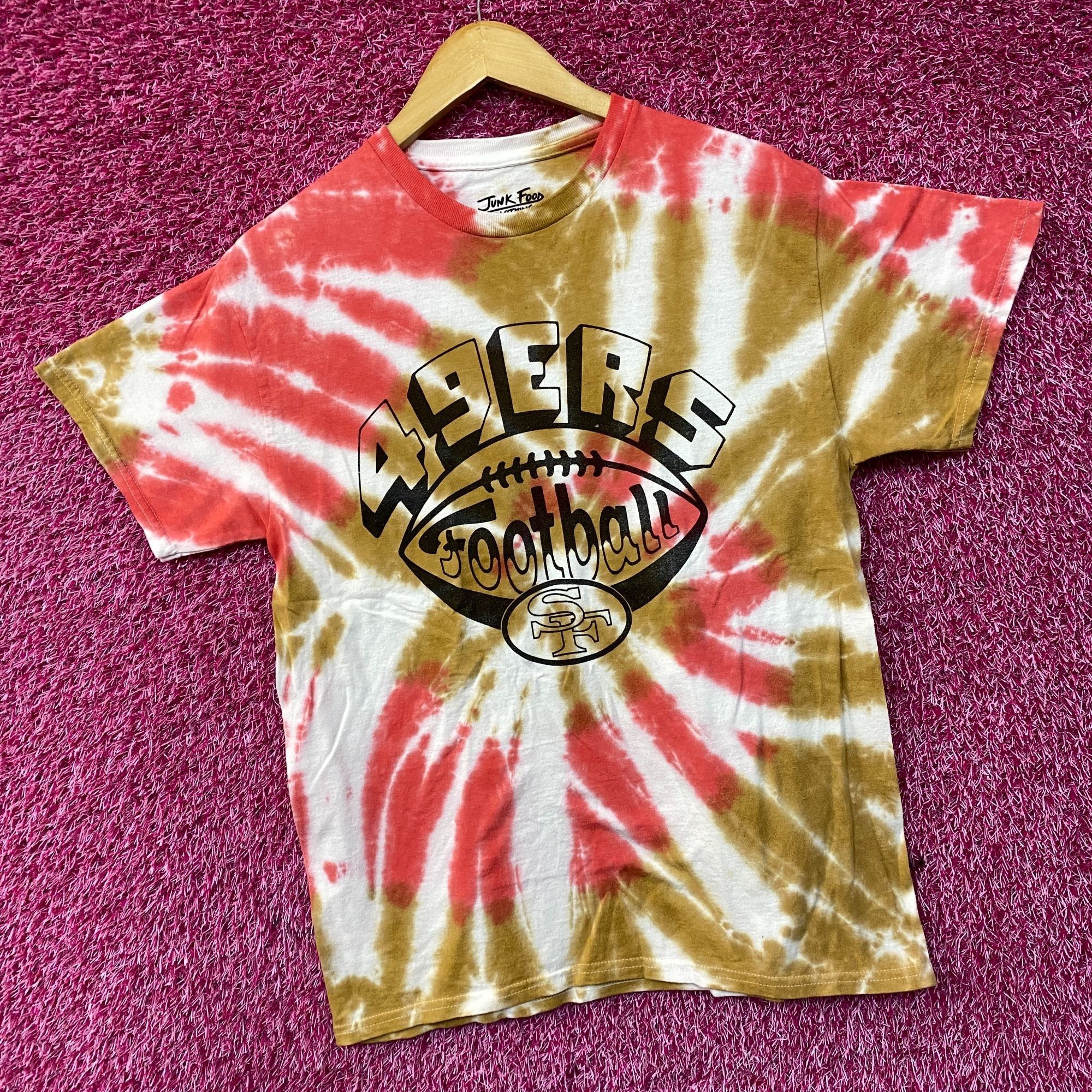 NFL San Francisco 49ers Football Tie-Dye T-Shirt Small Size US S / EU 44-46 / 1 - 3 Thumbnail