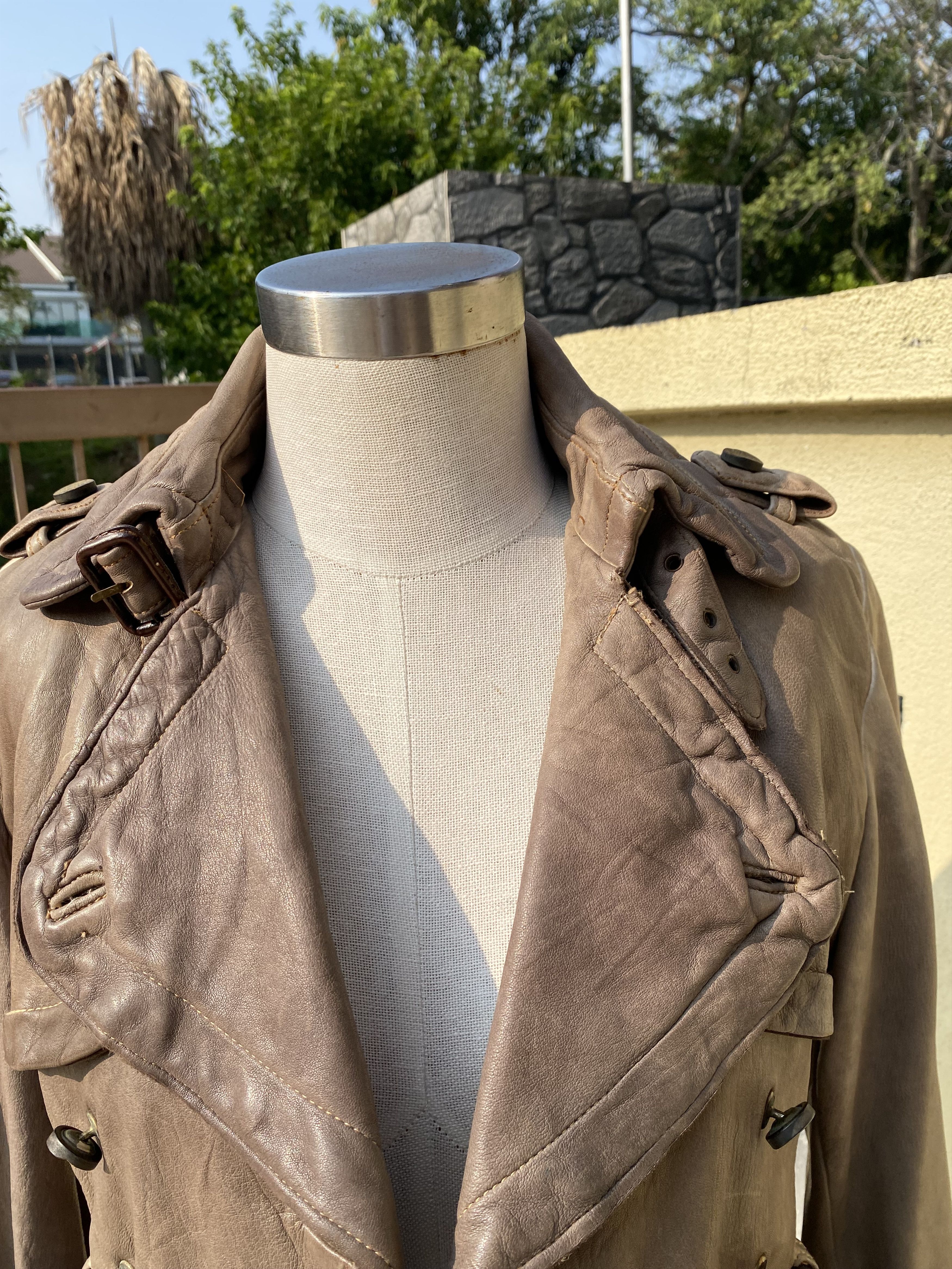 Giorgio Brato leather jacket Size M / US 6-8 / IT 42-44 - 2 Thumbnail